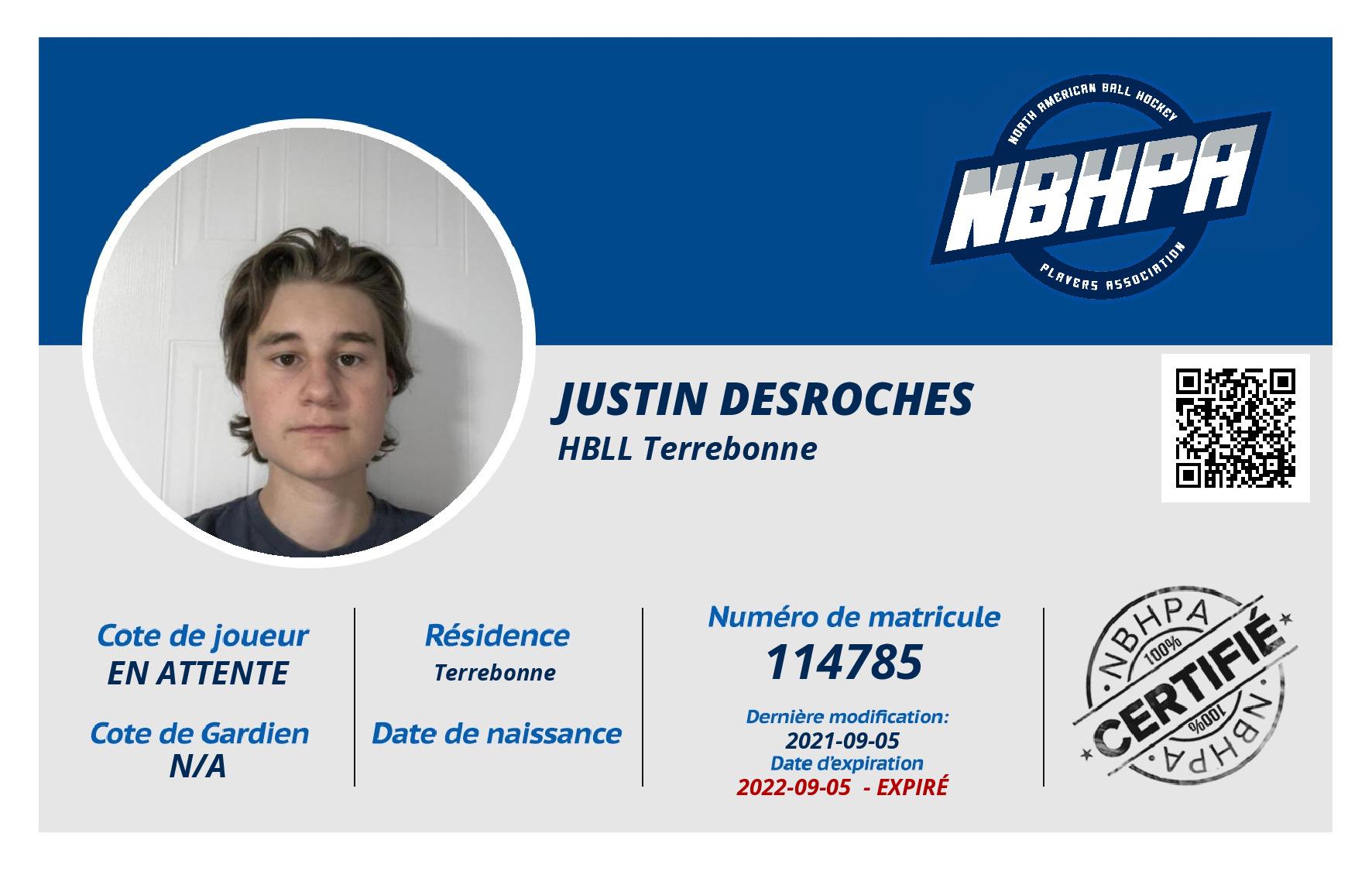 Justin Desroches