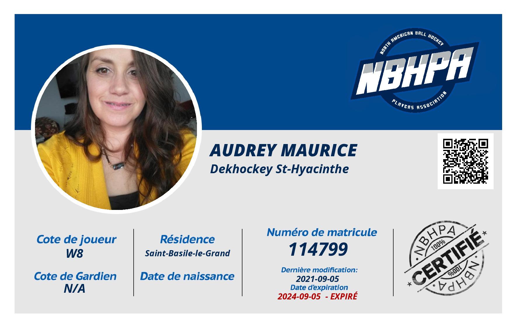 Audrey Maurice