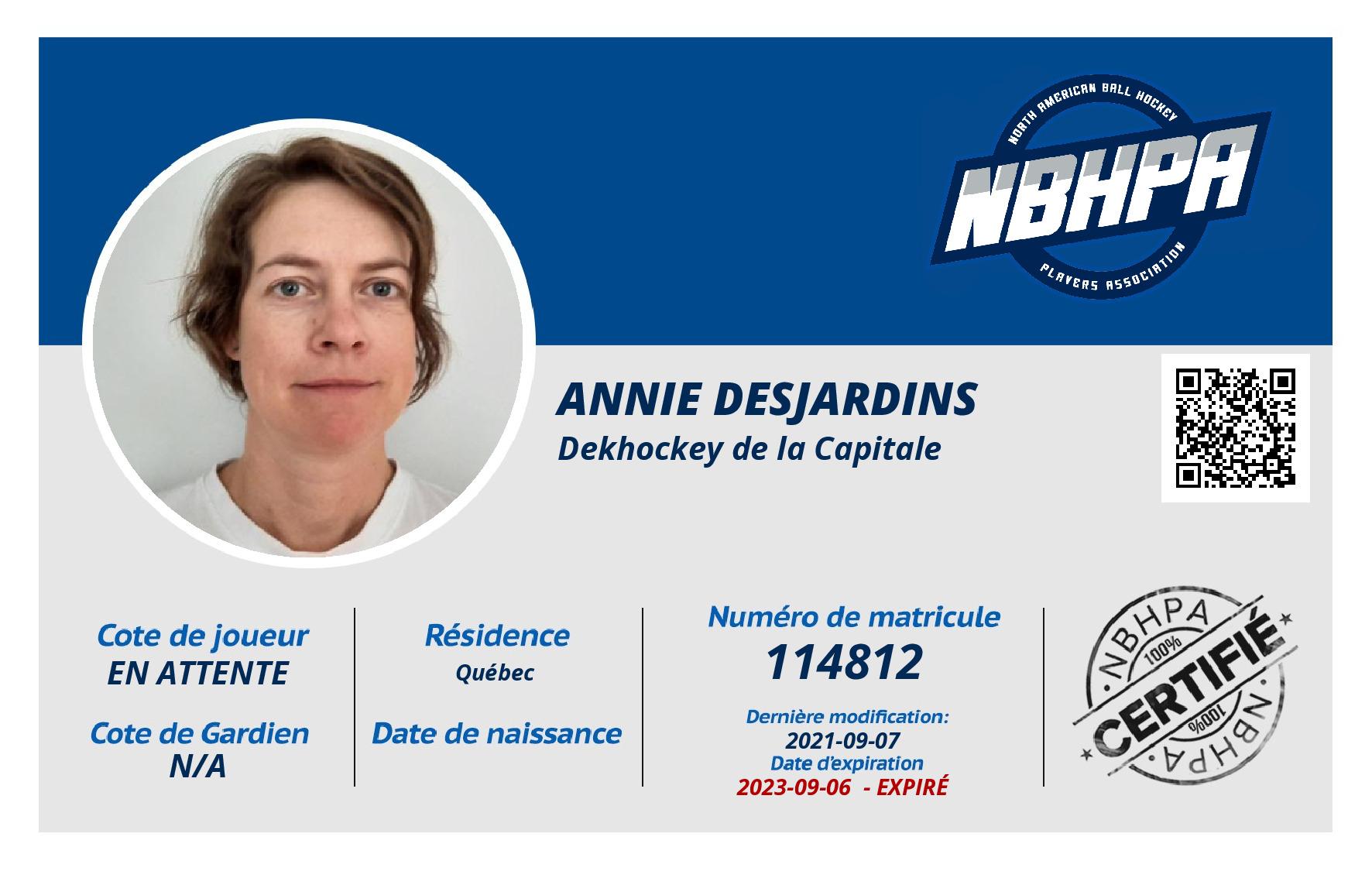 Annie Desjardins