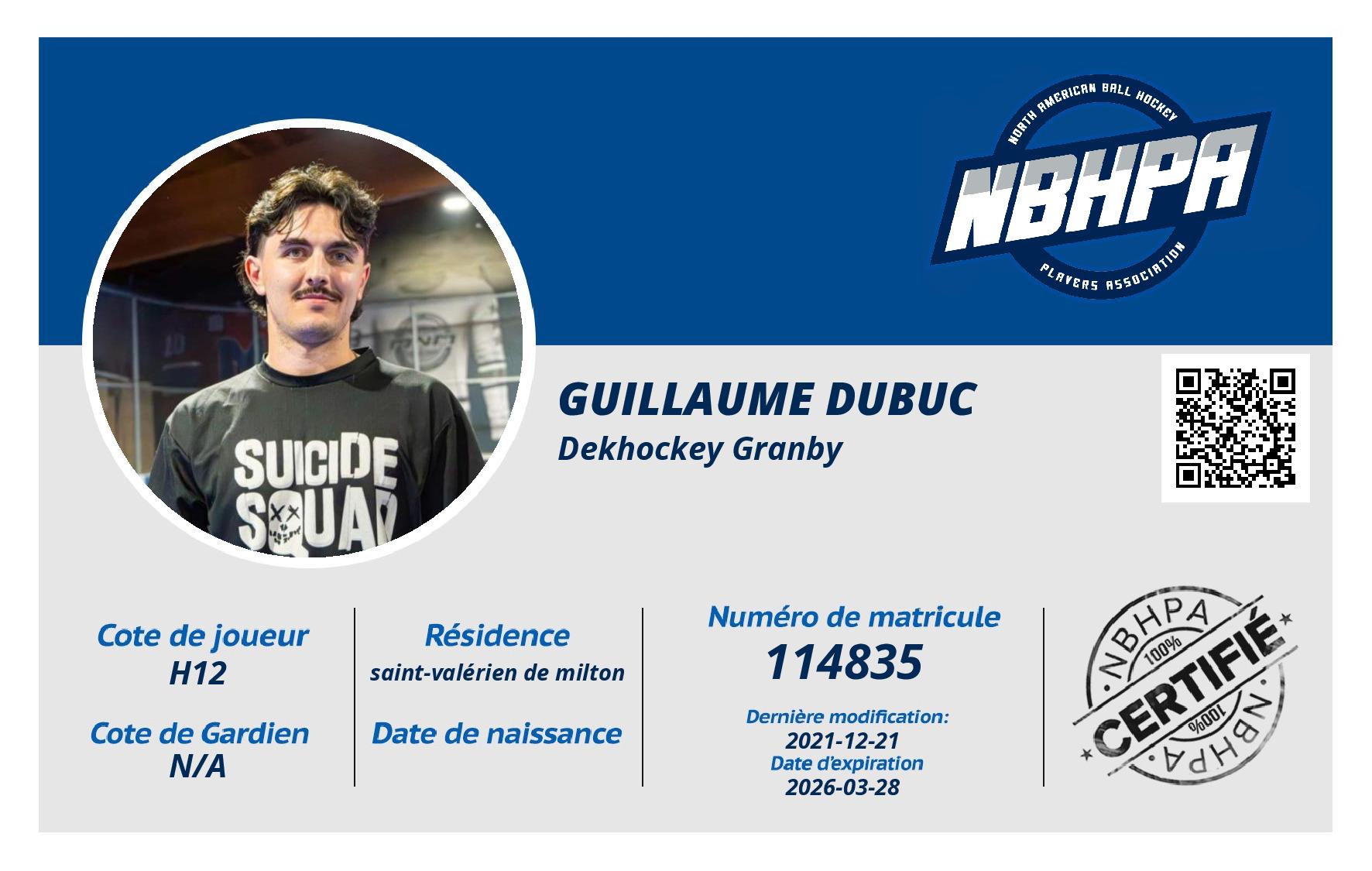 Guillaume Dubuc