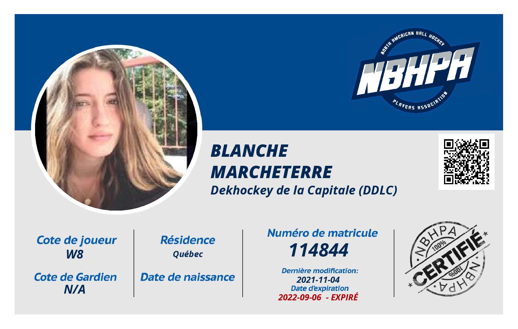 Blanche Marcheterre