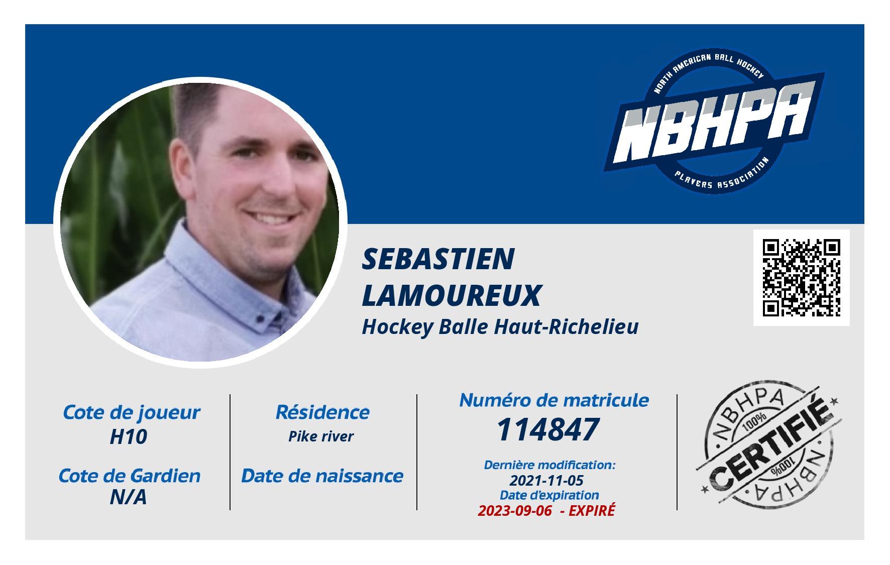 Sebastien  Lamoureux