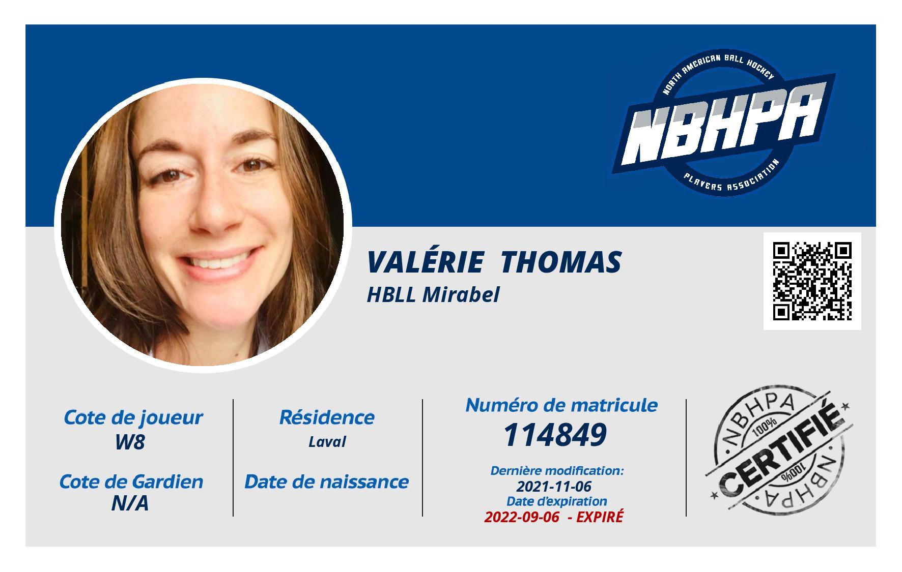 Valérie  Thomas