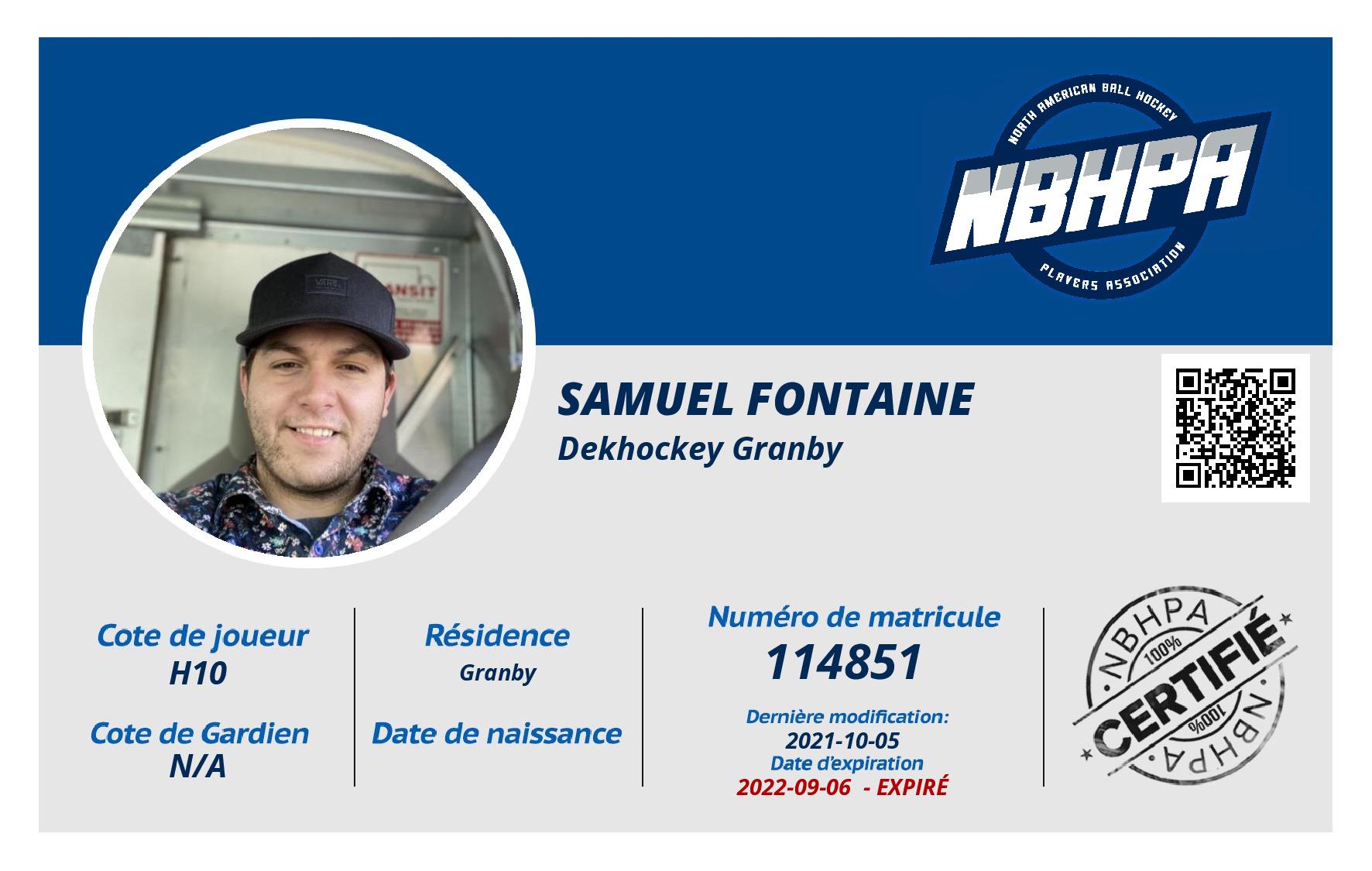 Samuel Fontaine
