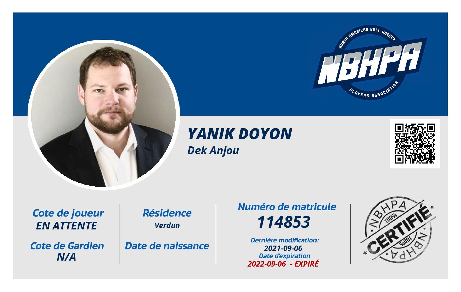 Yanik Doyon