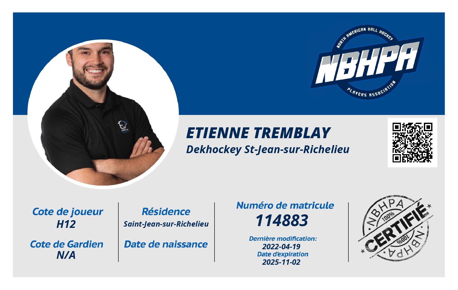 Etienne Tremblay