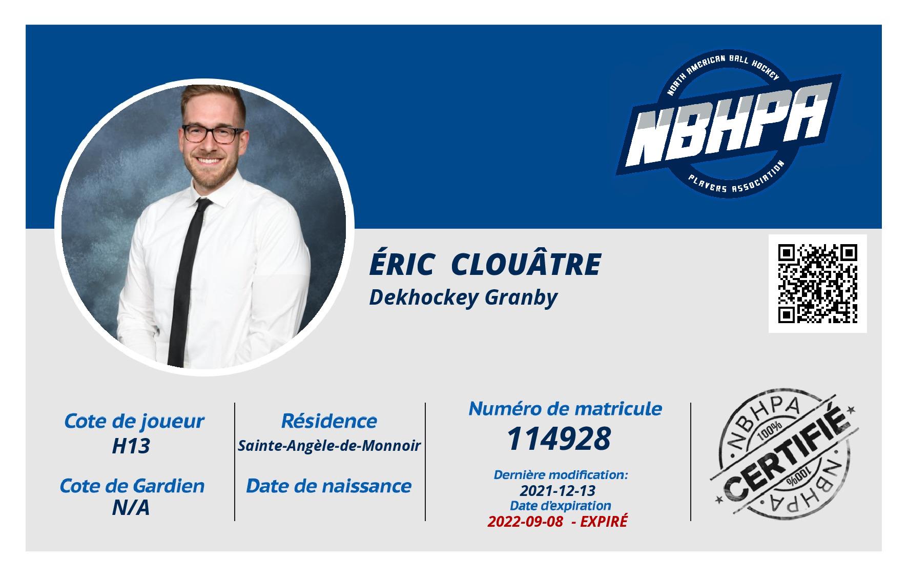 Éric  Clouâtre