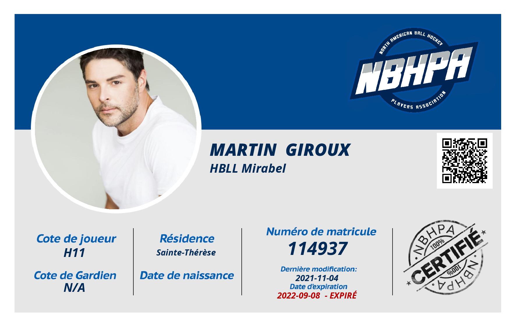 Martin  Giroux