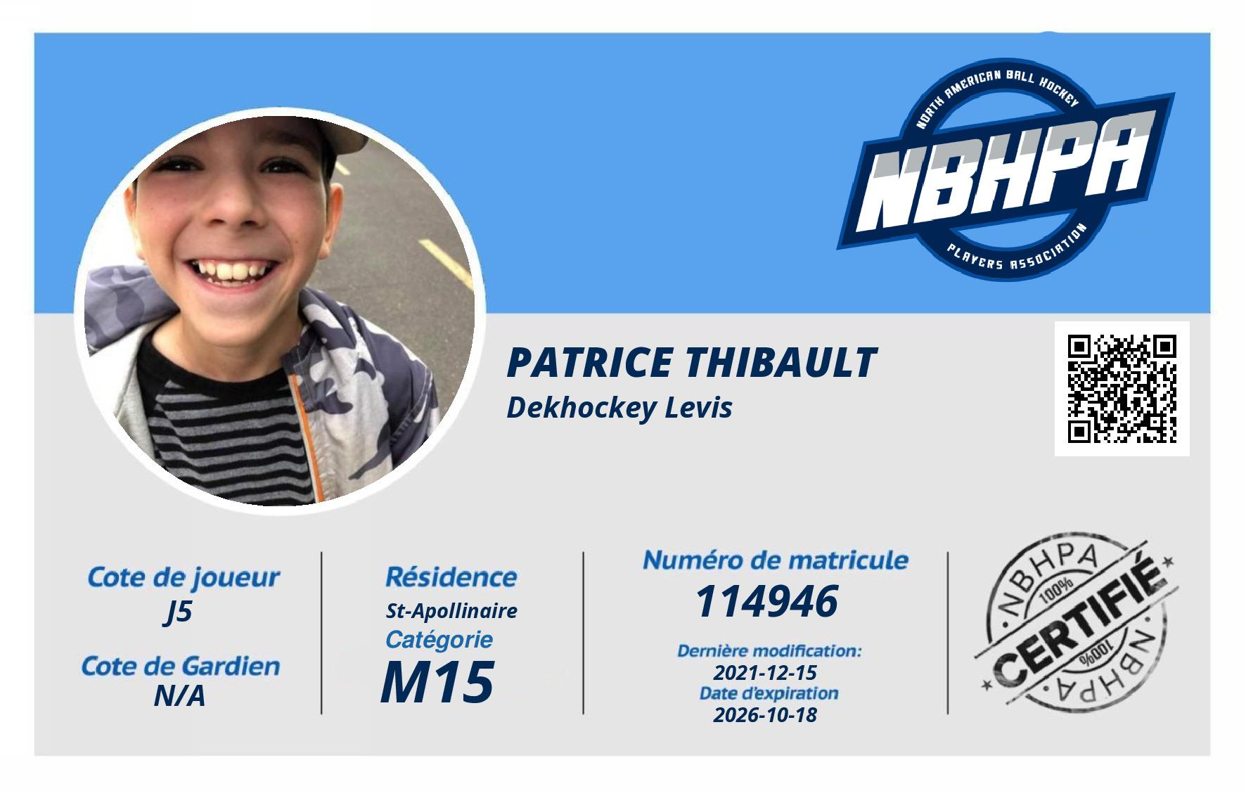 Patrice Thibault