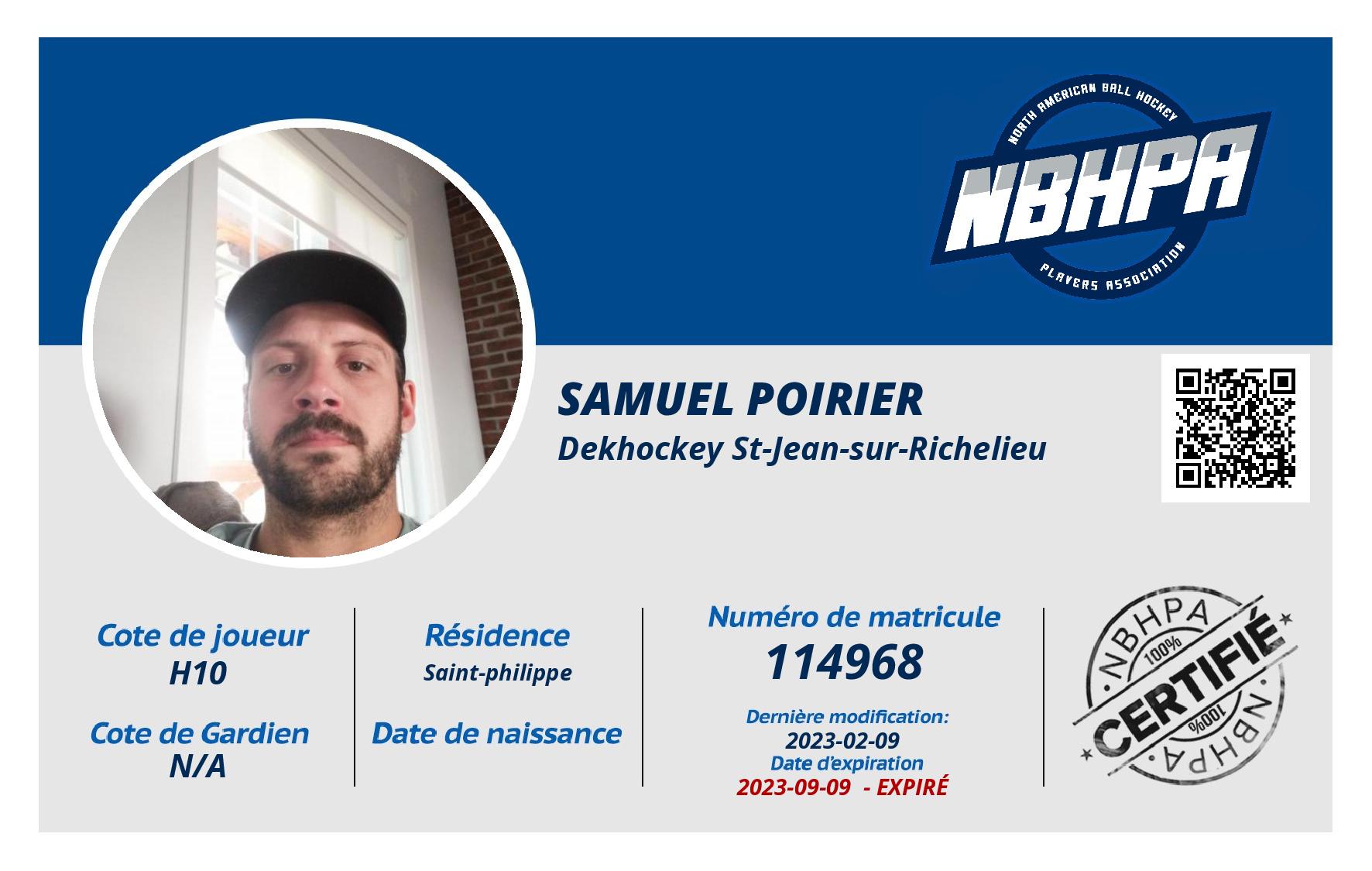Samuel Poirier