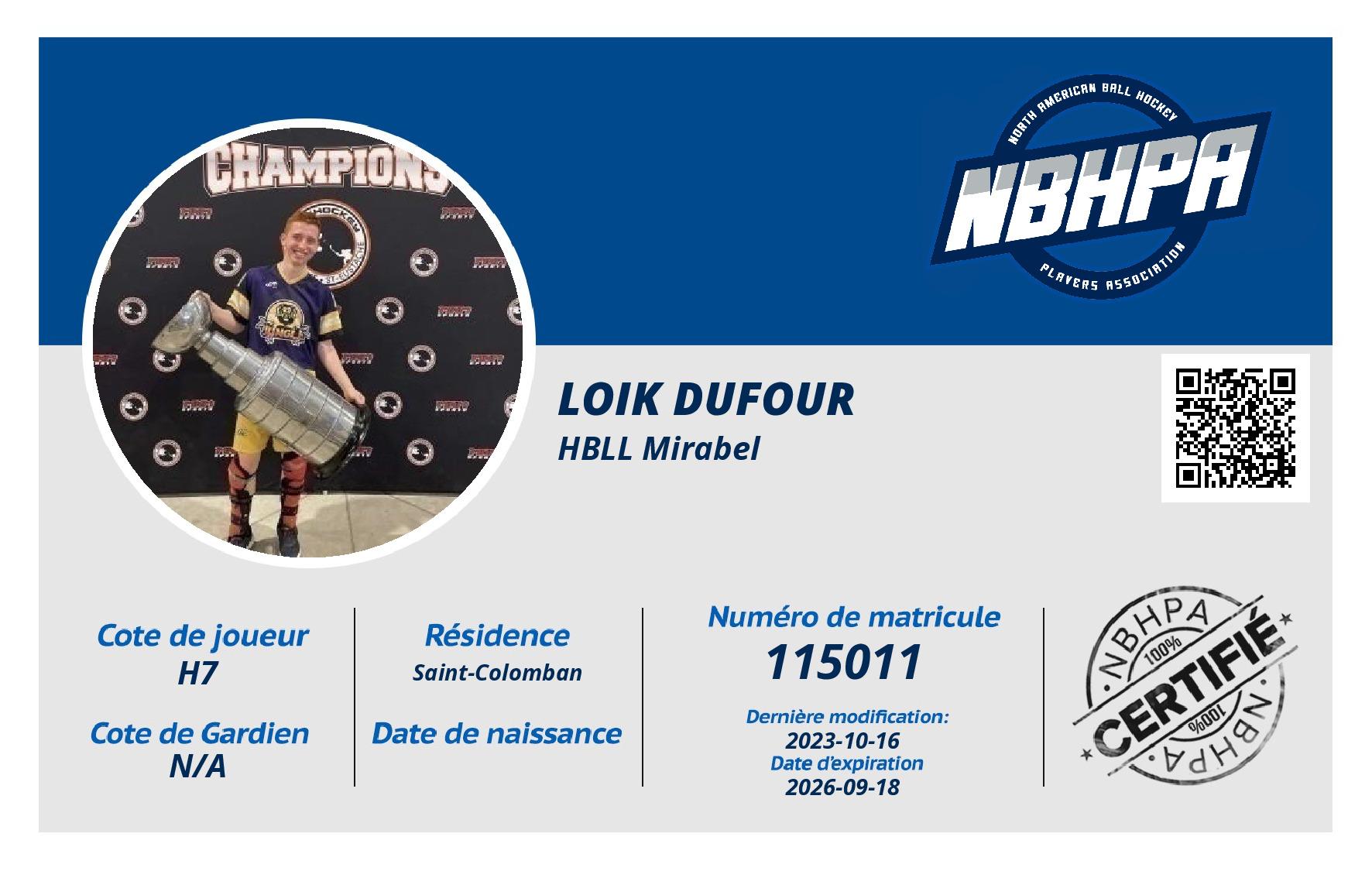 Loik Dufour