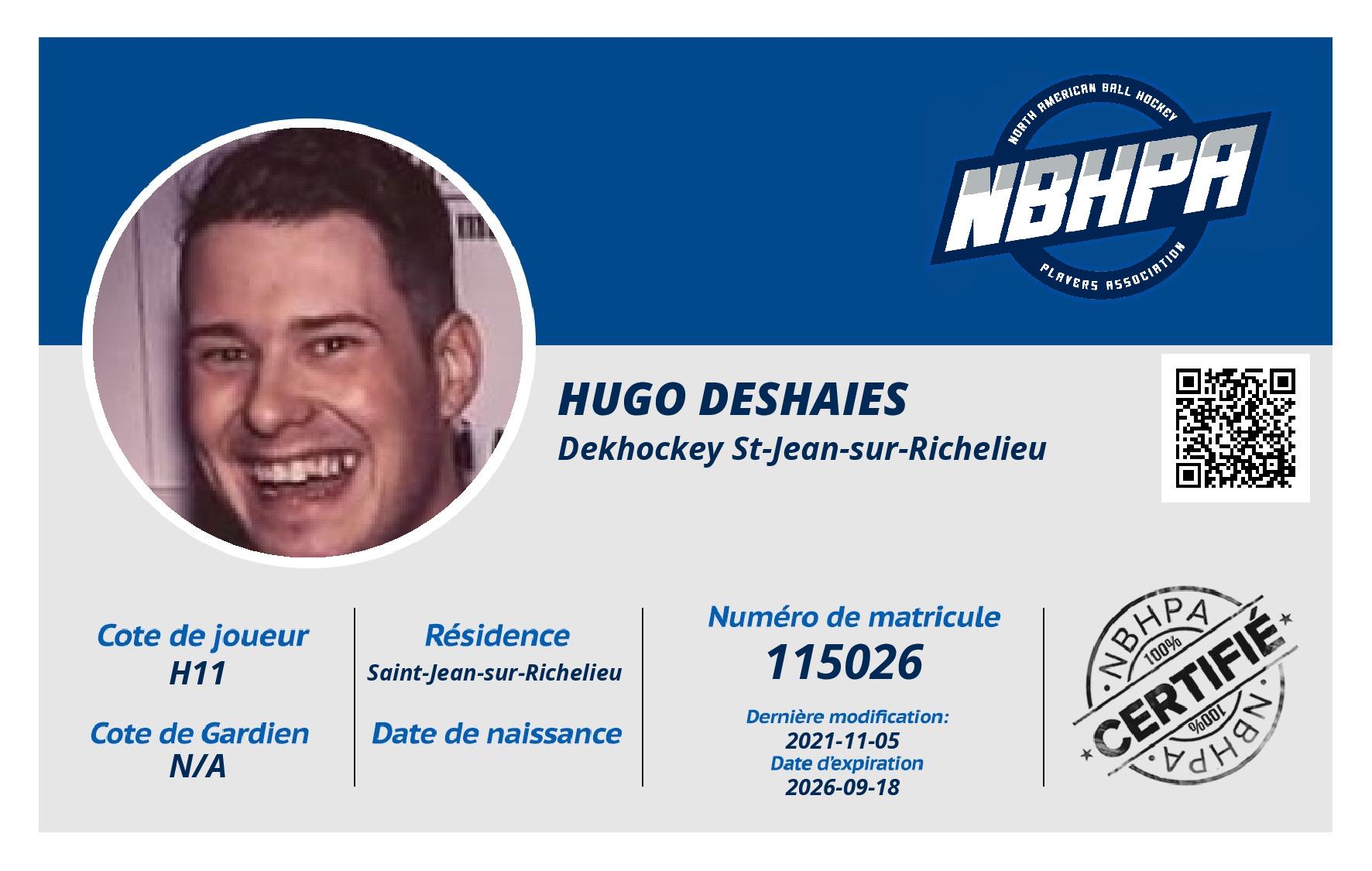 Hugo Deshaies