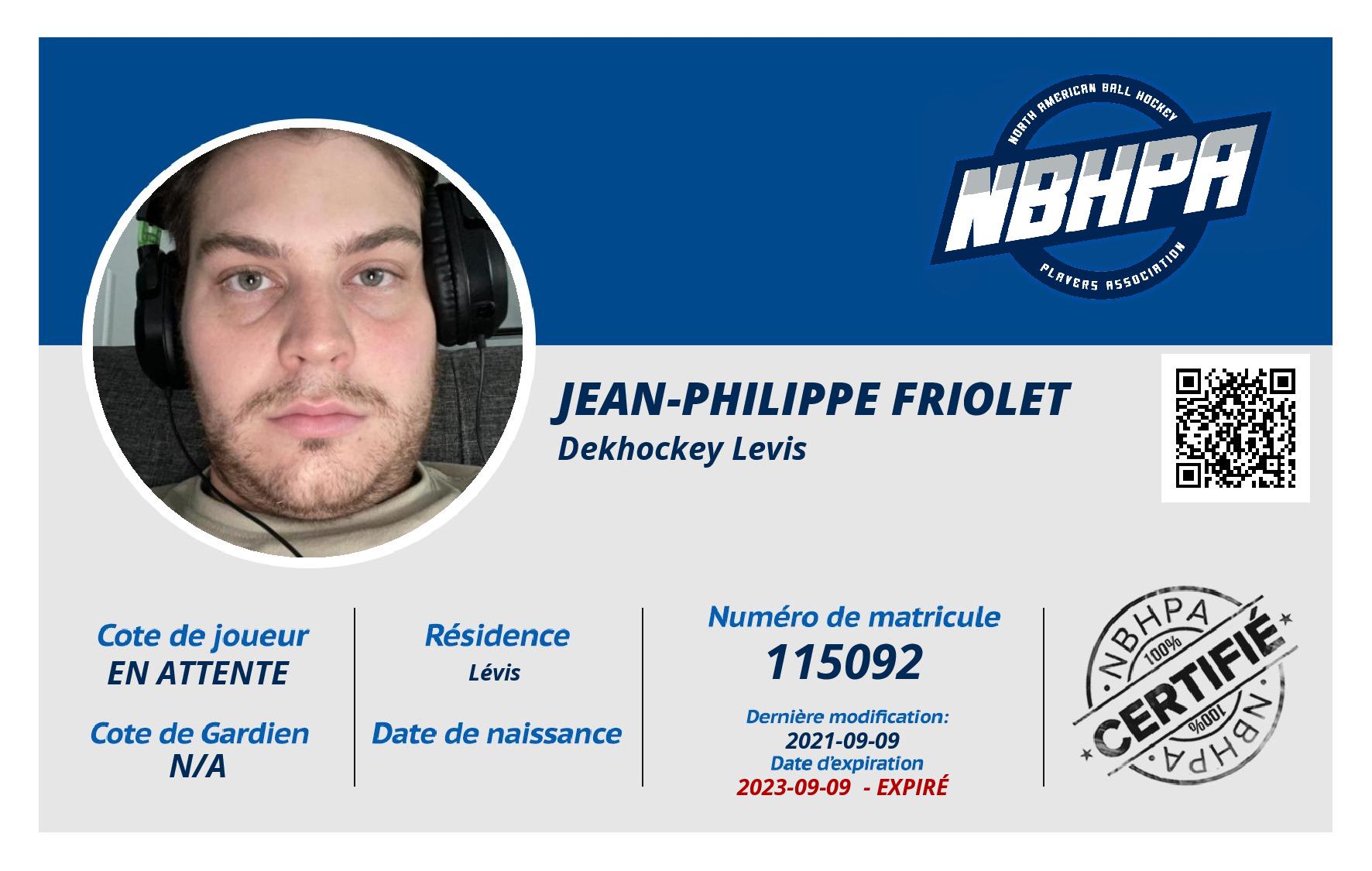Jean-Philippe Friolet