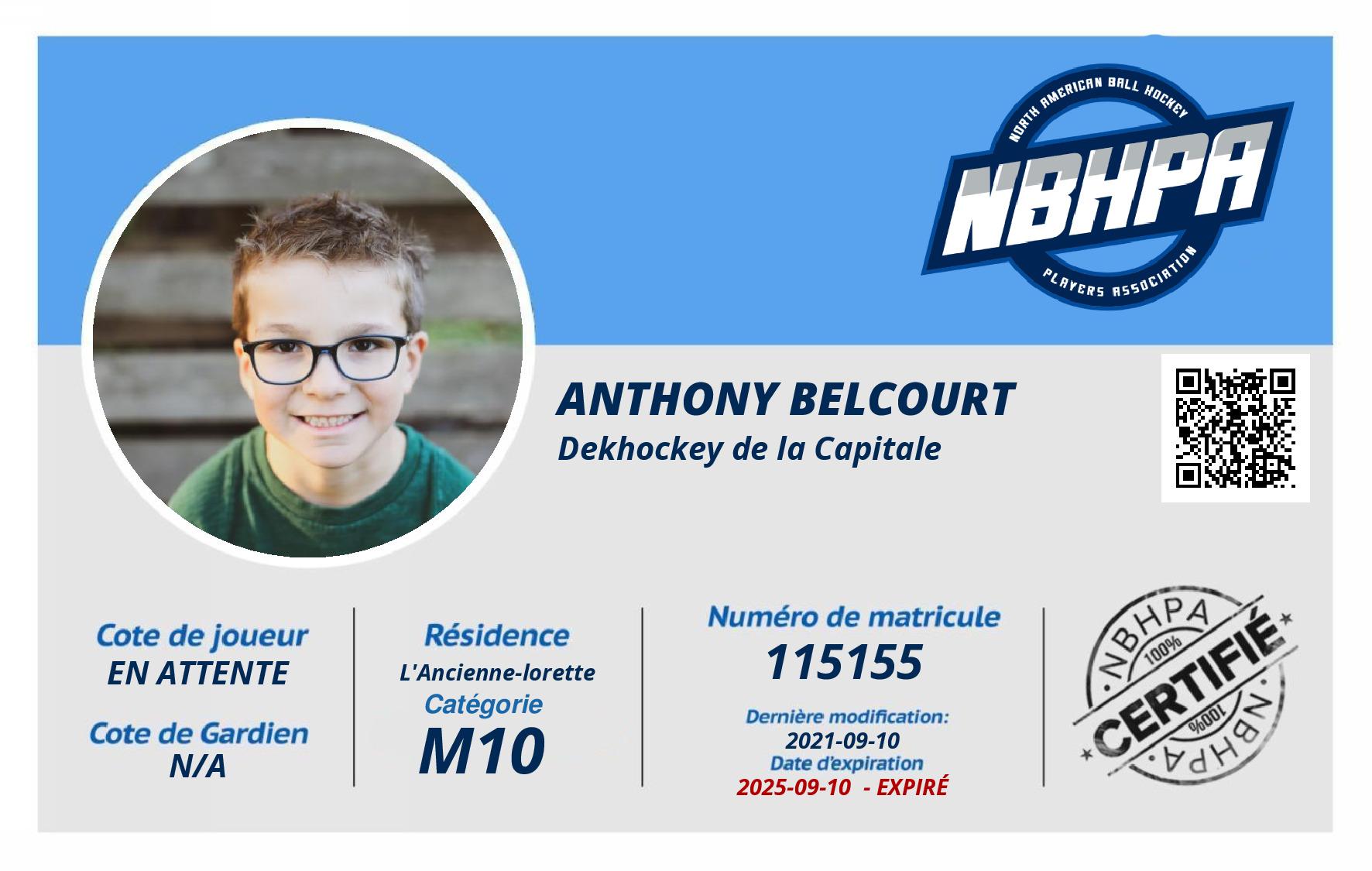 Anthony Belcourt