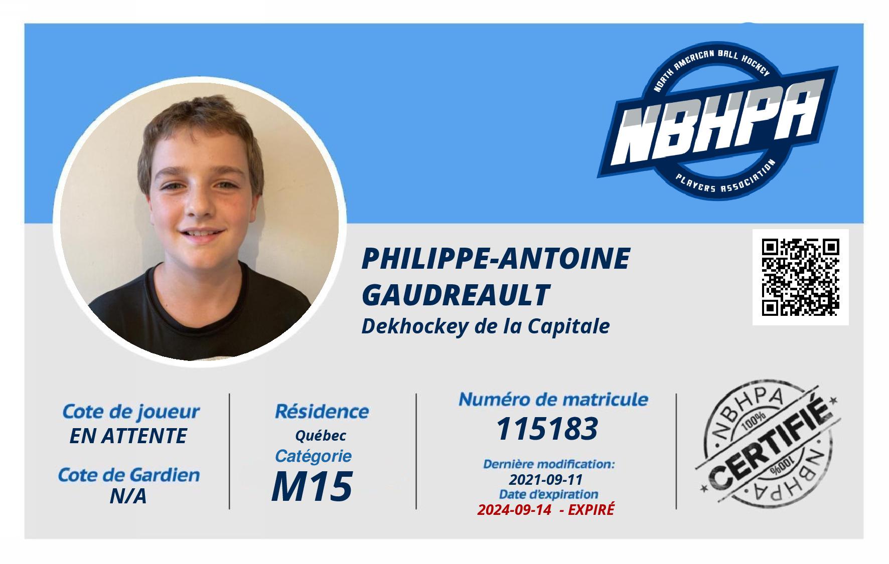 Philippe-Antoine Gaudreault