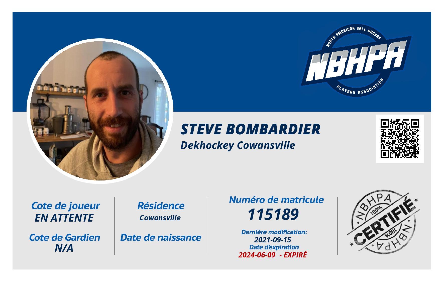 Steve Bombardier 