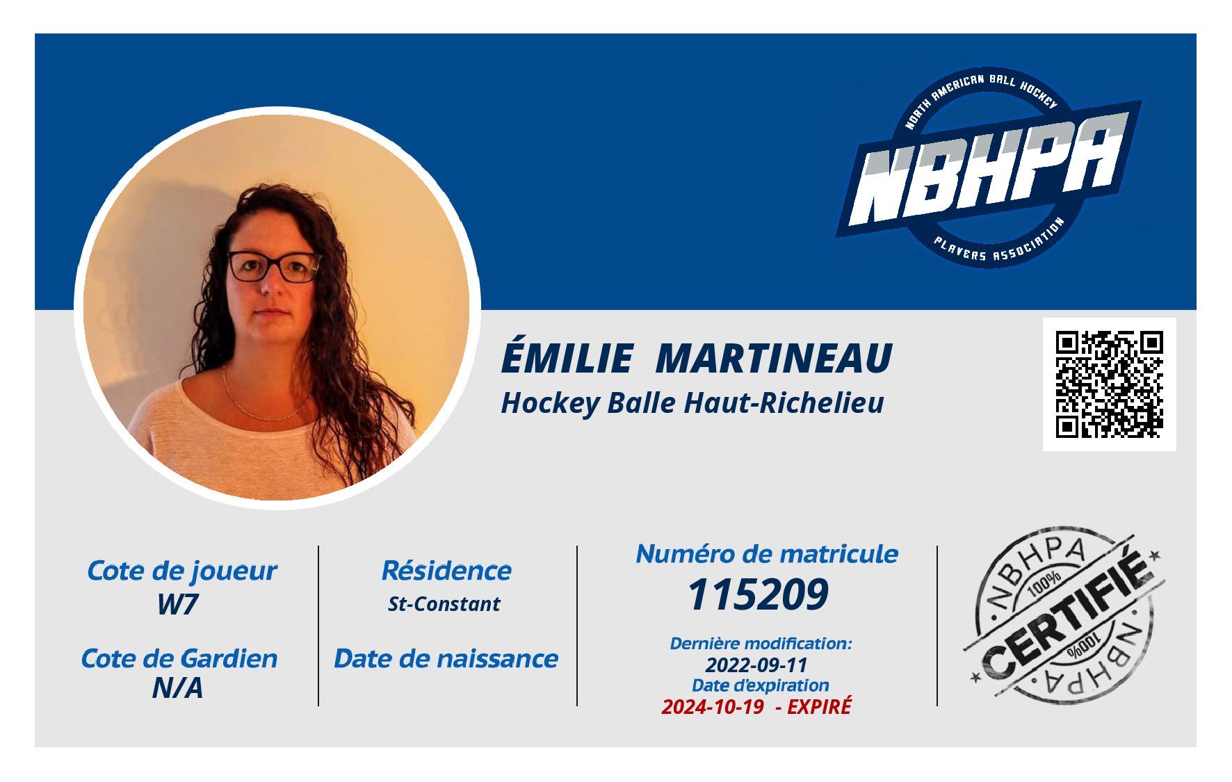Émilie  Martineau