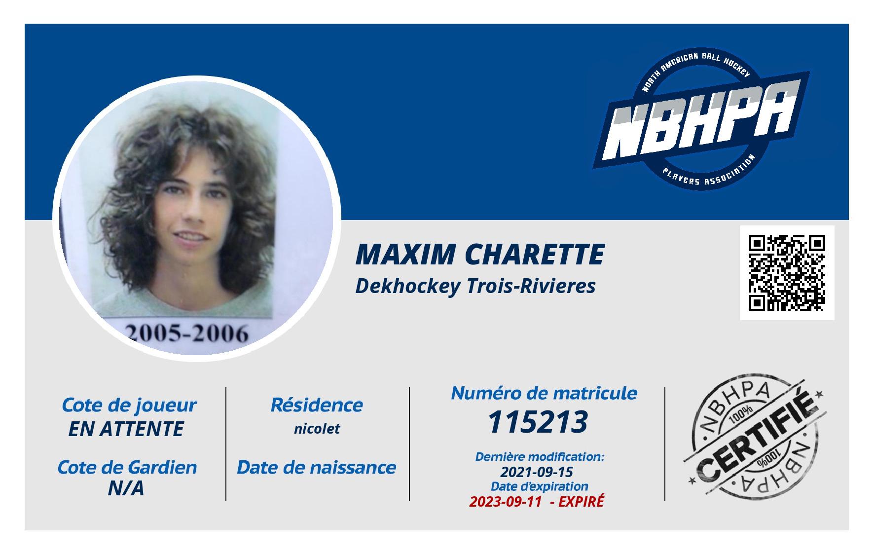 Maxim Charette