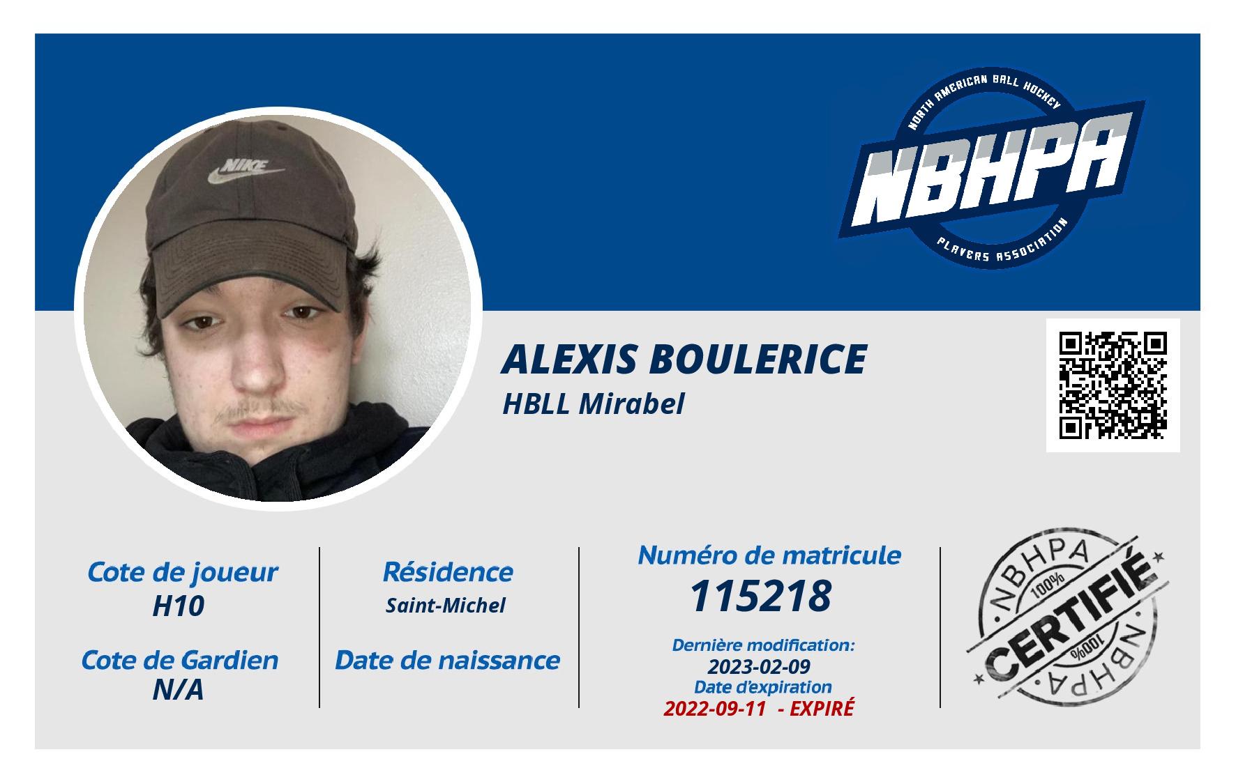 Alexis Boulerice