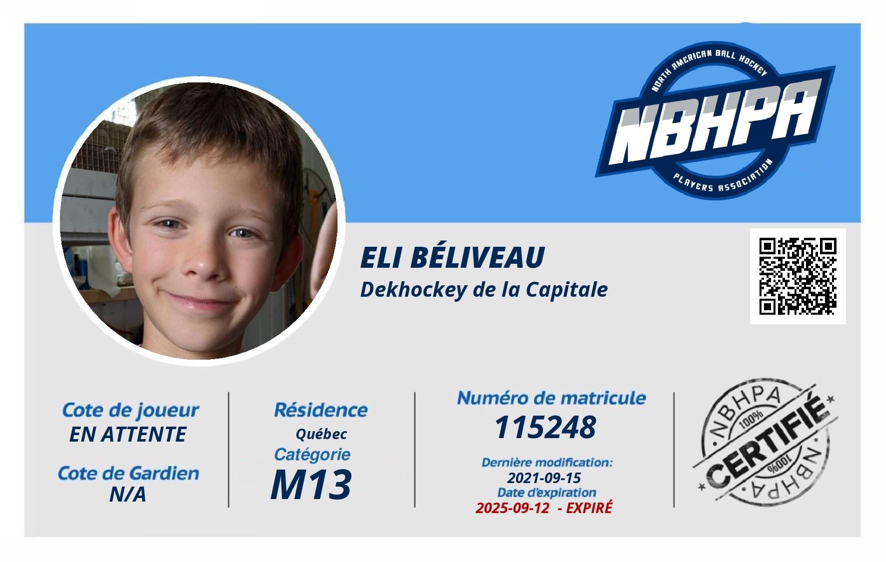 Eli Béliveau