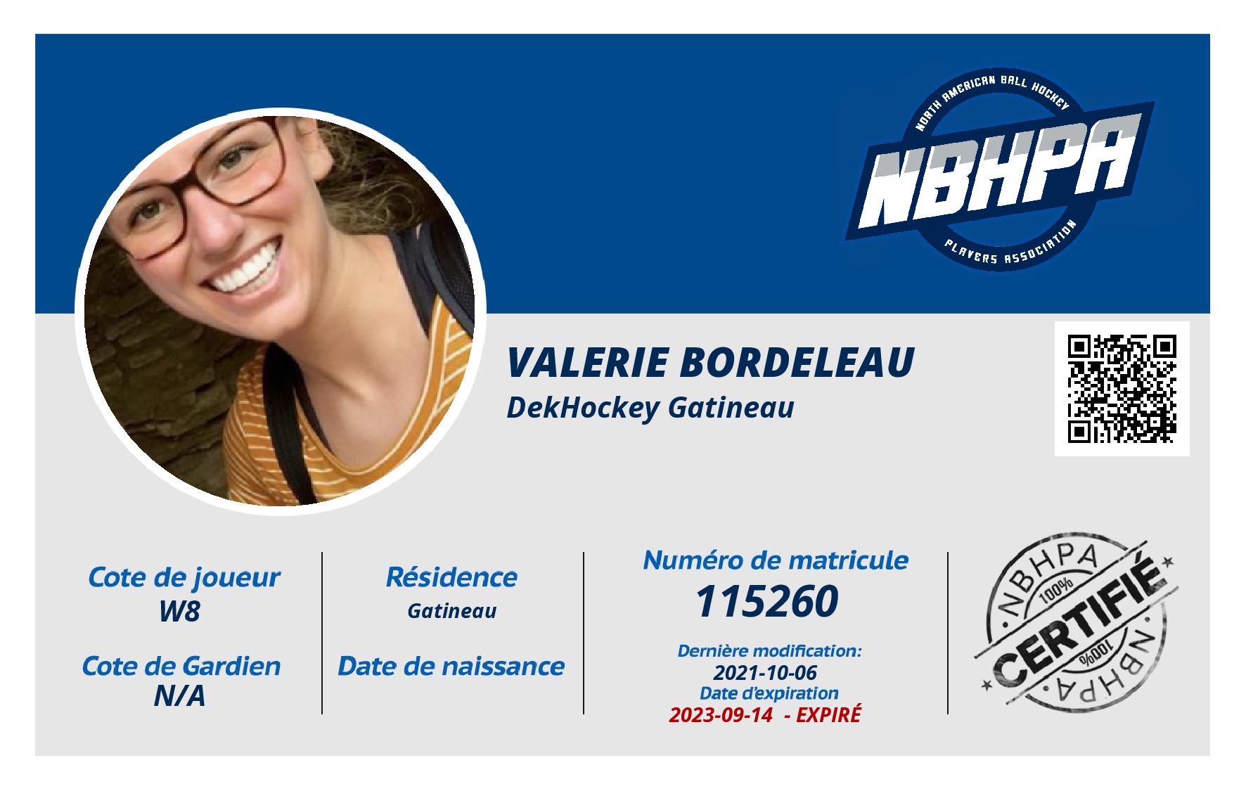 Valerie Bordeleau