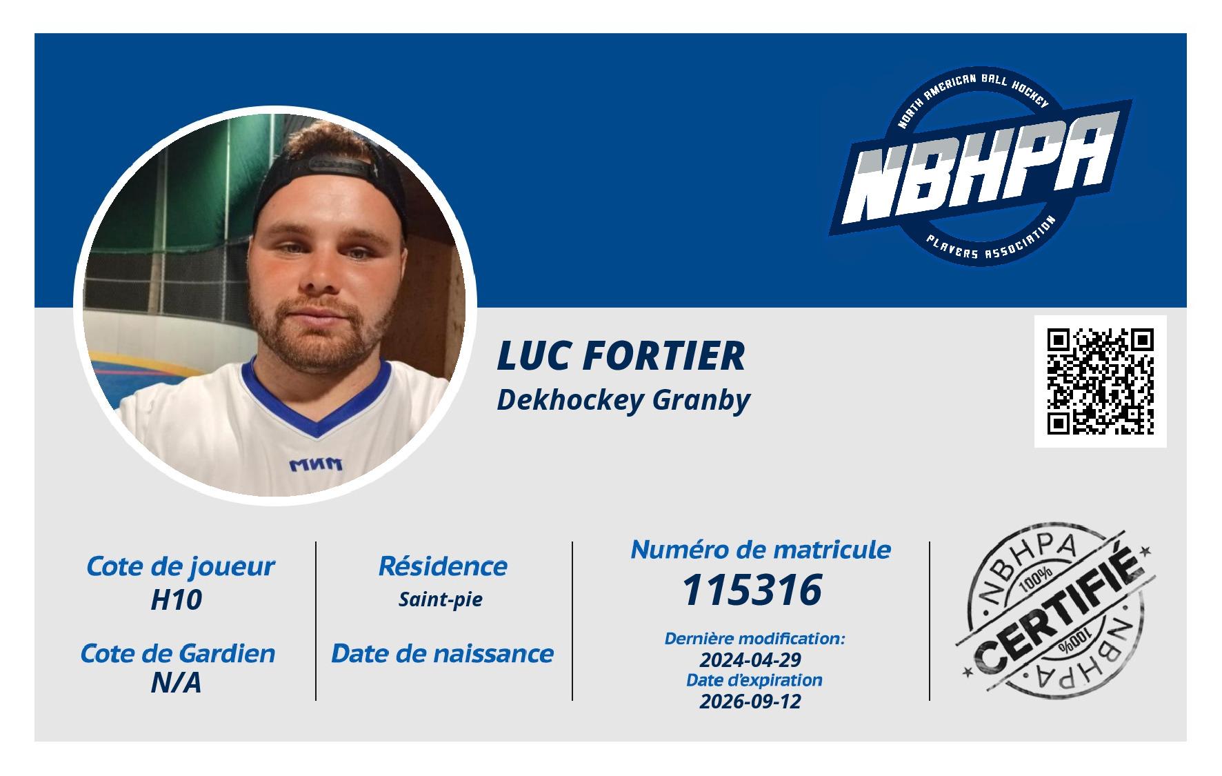 Luc Fortier 