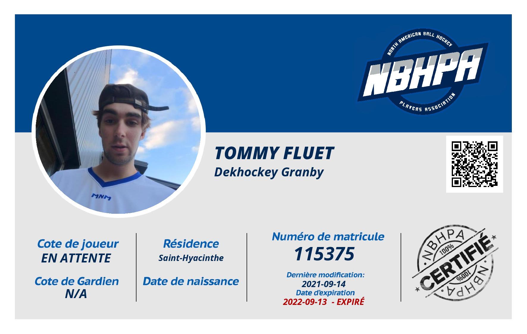 Tommy Fluet