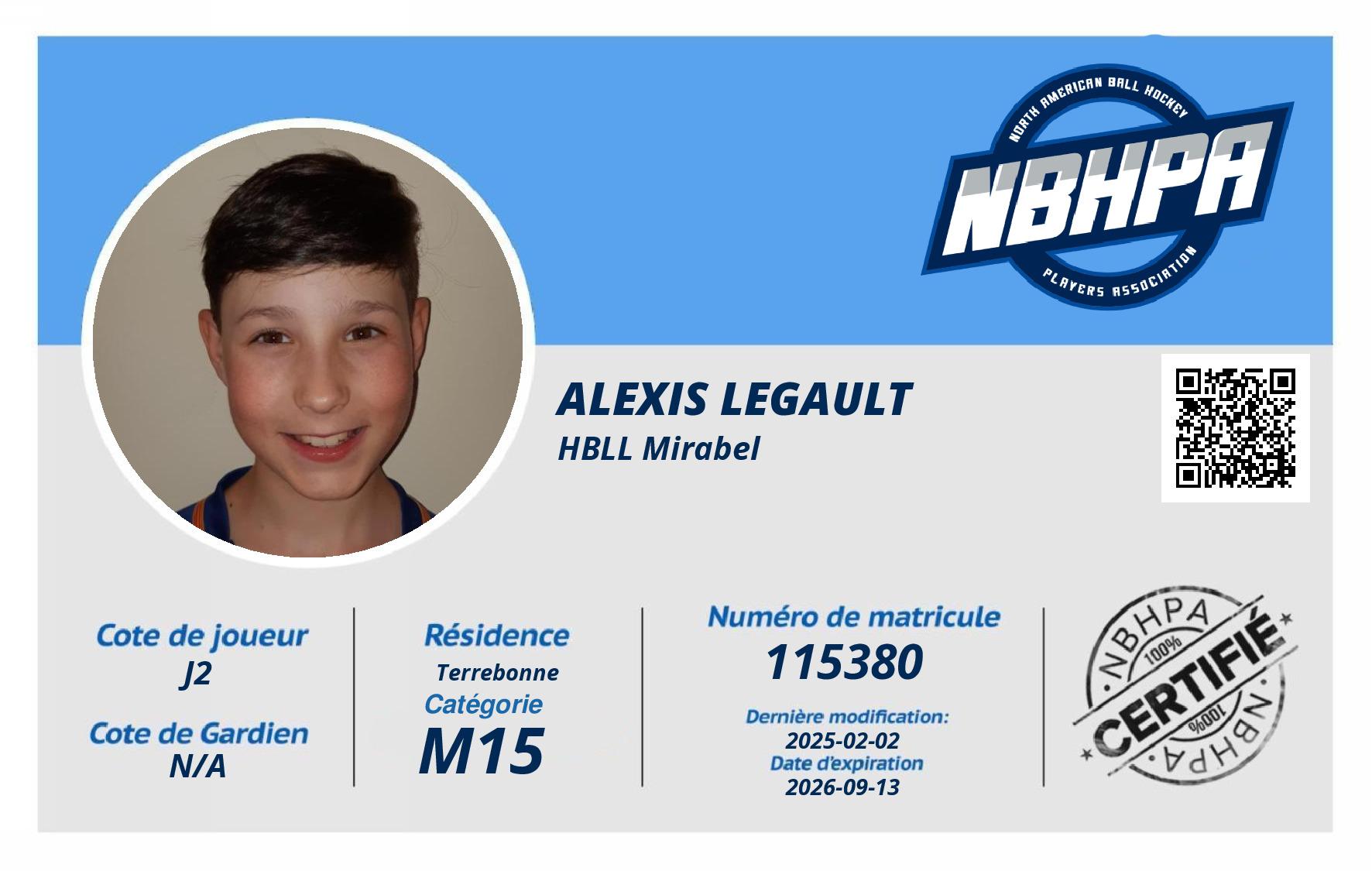Alexis Legault