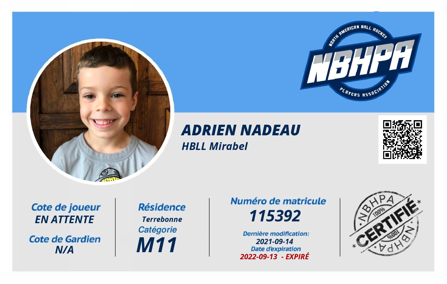 Adrien Nadeau