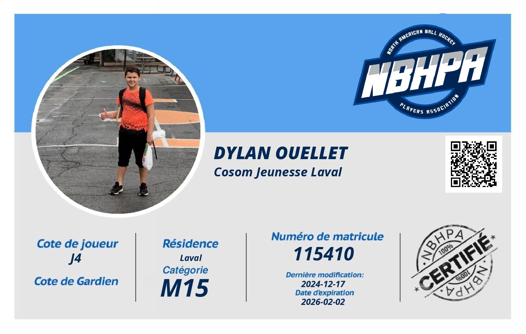 Dylan Ouellet