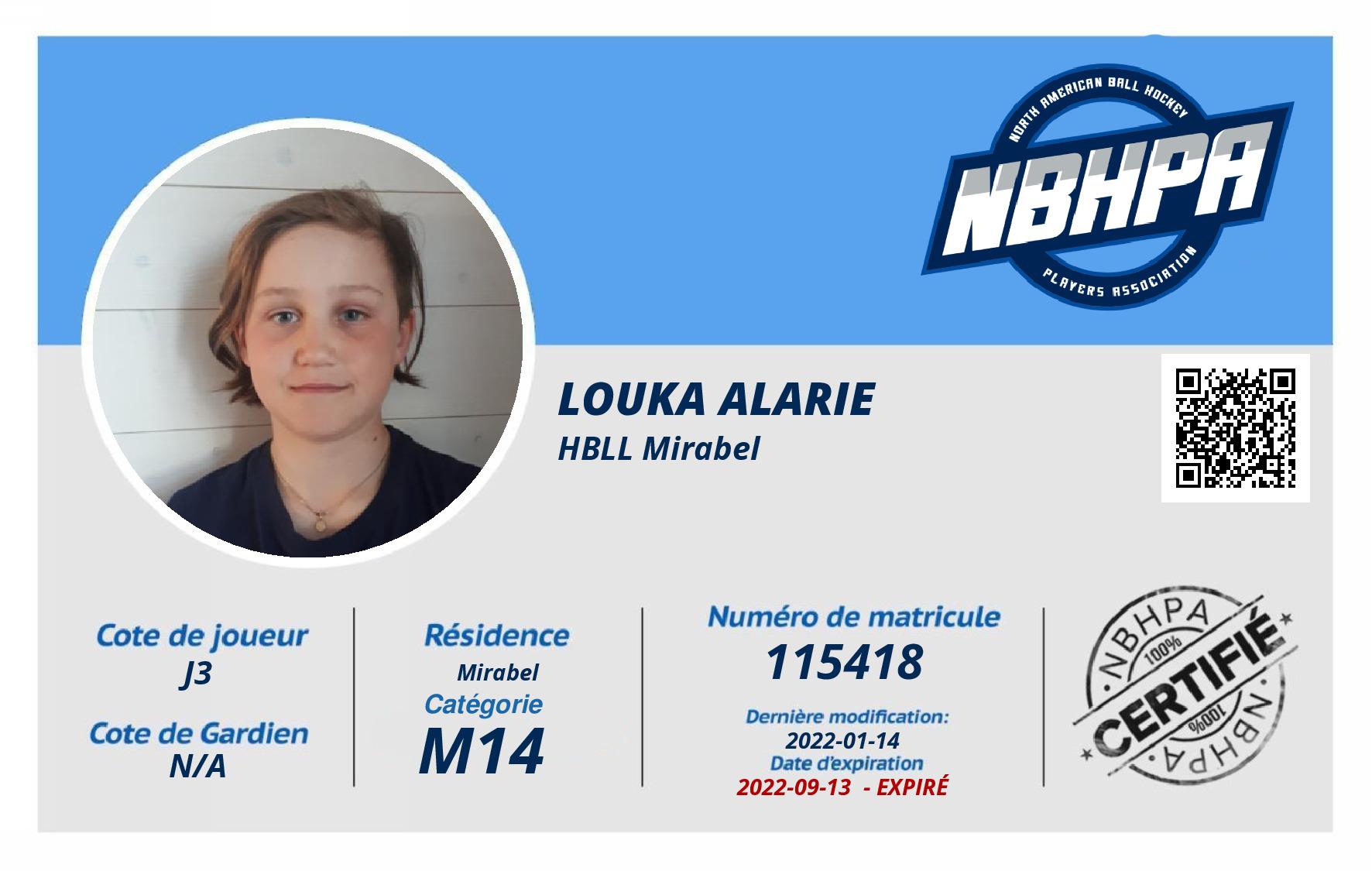 Louka Alarie