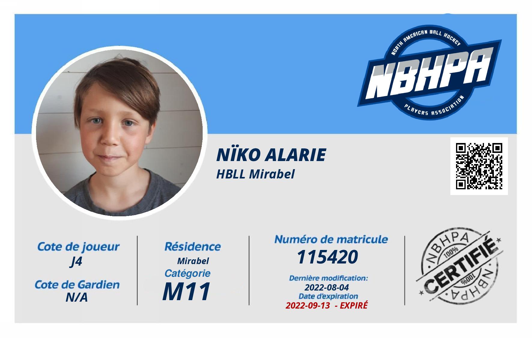 Nïko Alarie