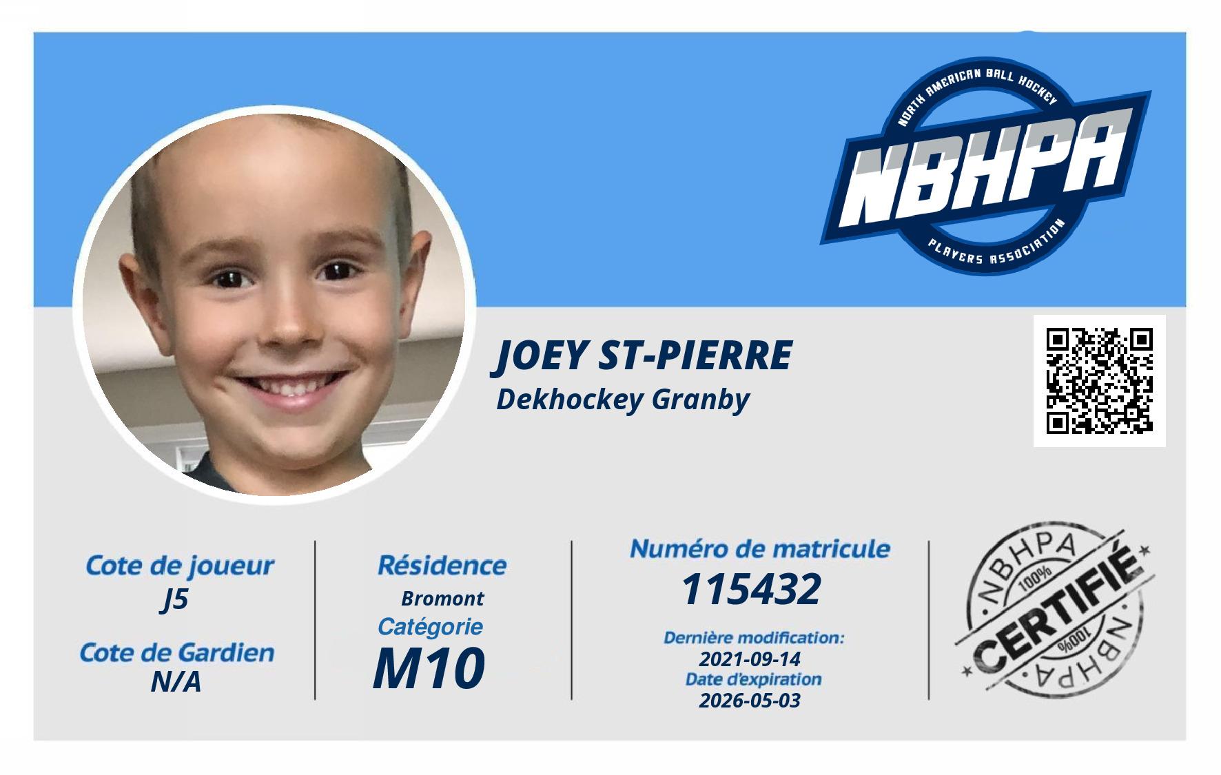 Joey St-Pierre