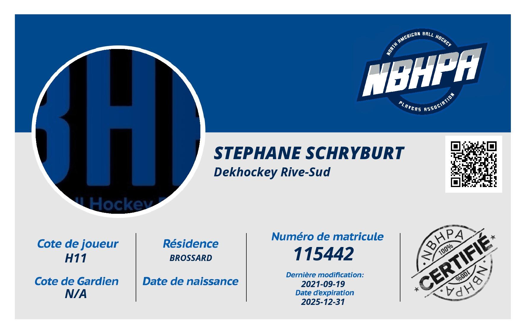 Stephane Schryburt