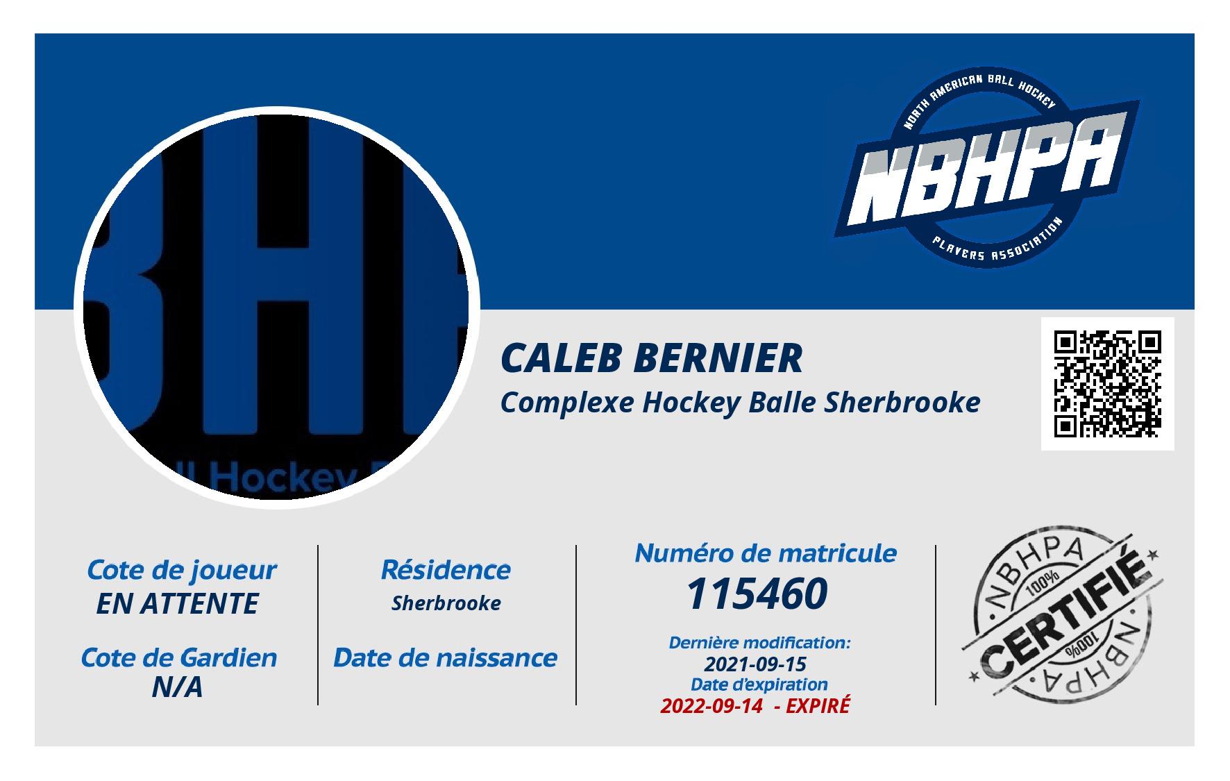 Caleb Bernier