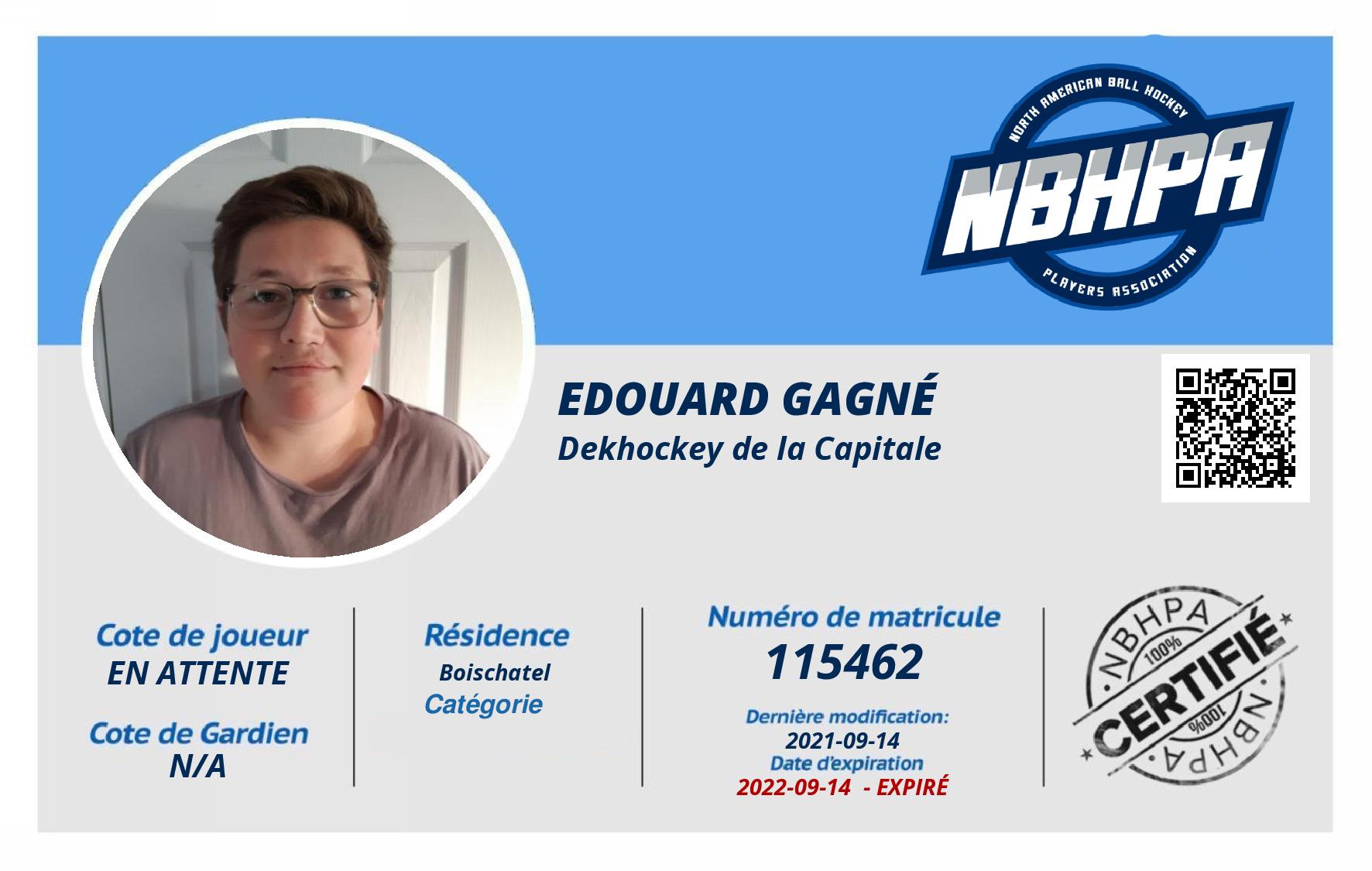 Edouard Gagné 