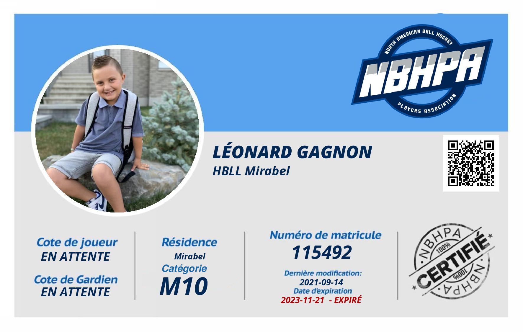 Léonard Gagnon