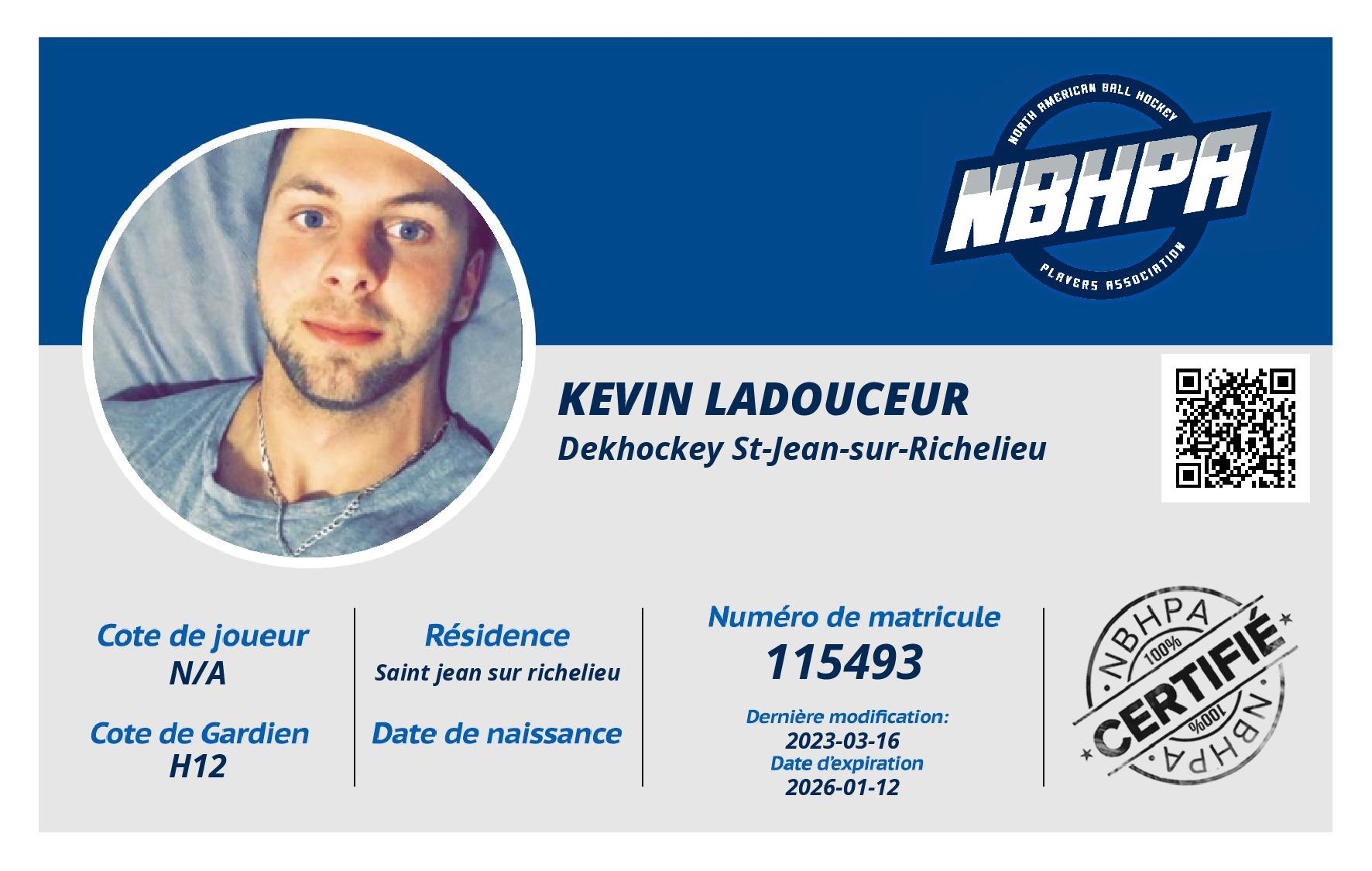 Kevin Ladouceur
