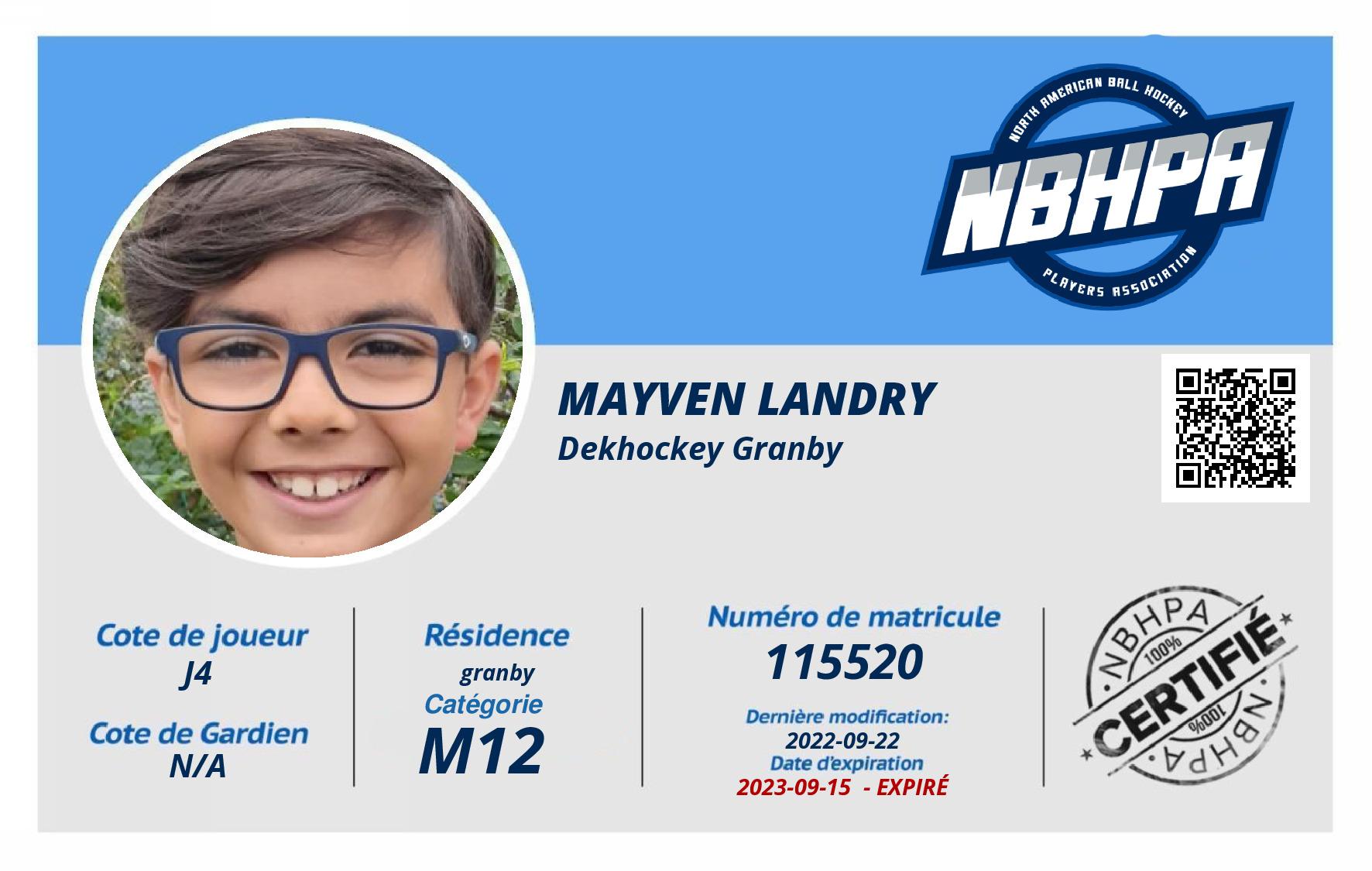 Mayven Landry