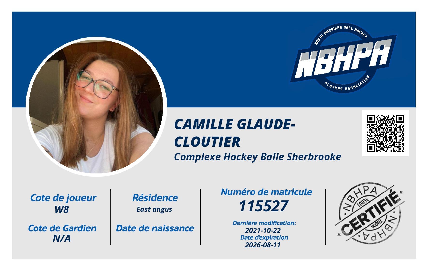 Camille Glaude-Cloutier