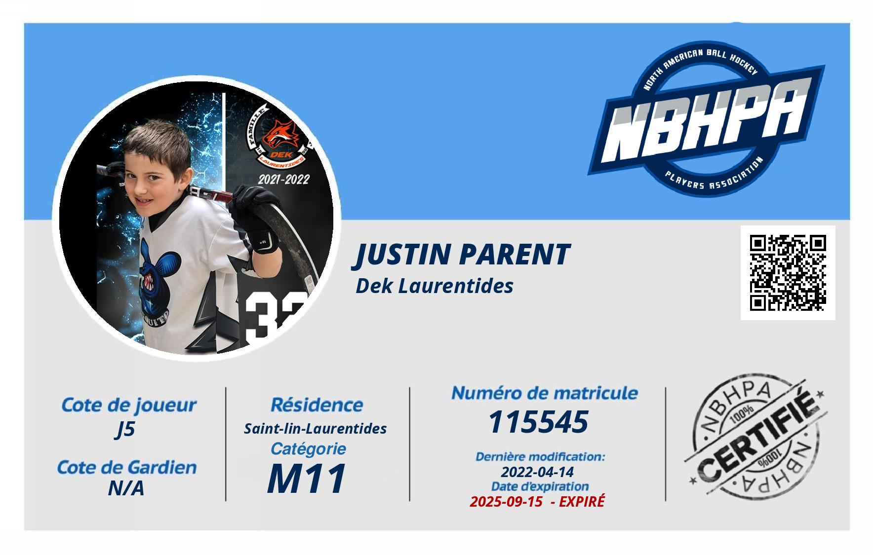 Justin Parent