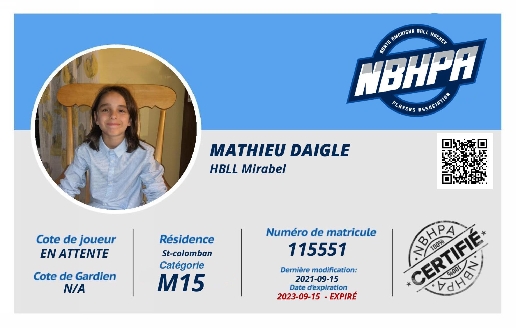 Mathieu Daigle