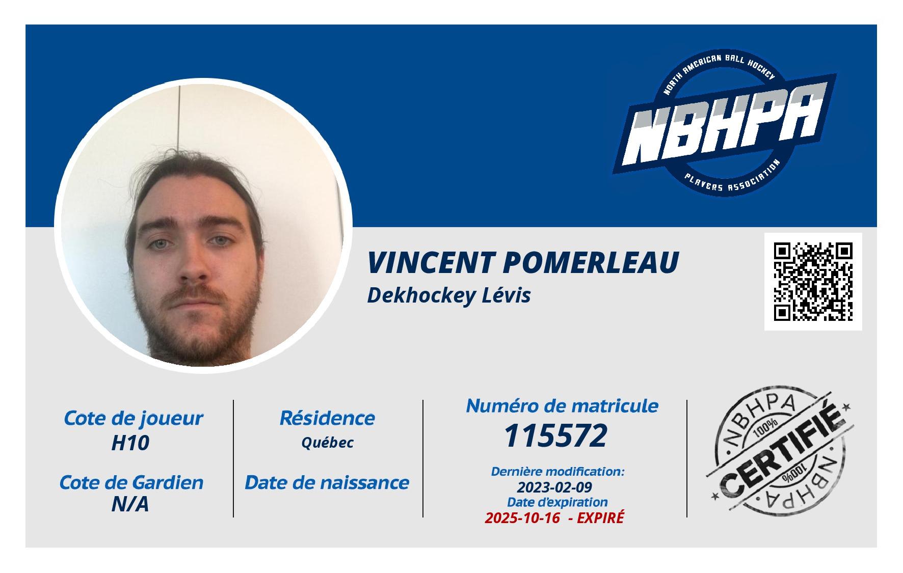Vincent Pomerleau