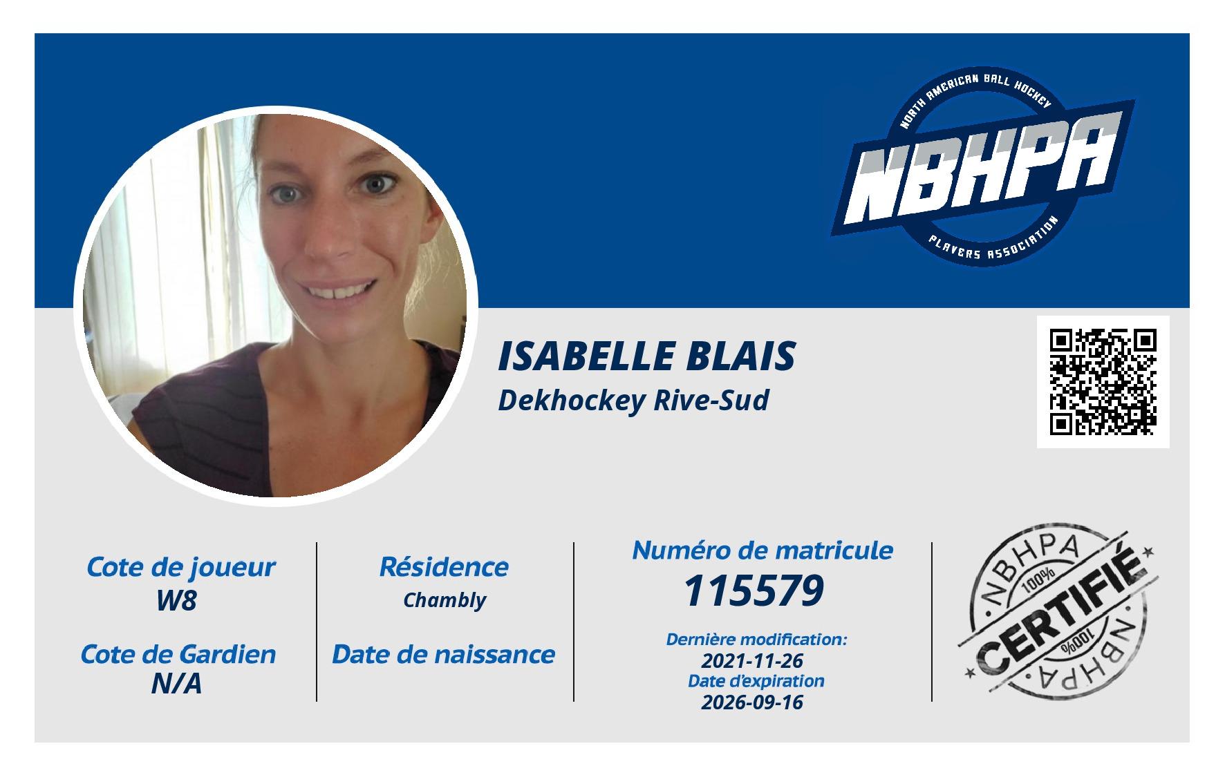 Isabelle Blais