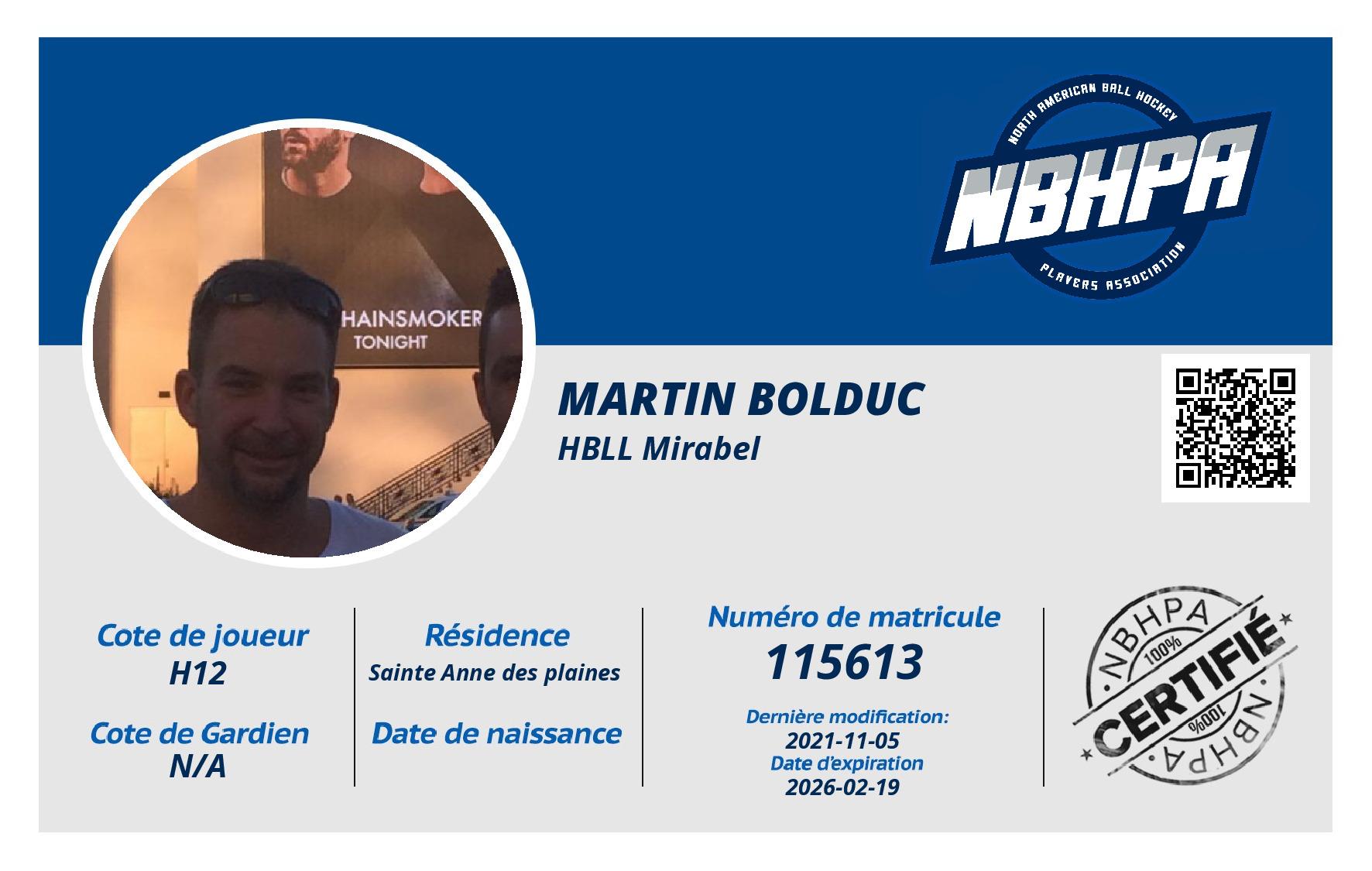 Martin Bolduc
