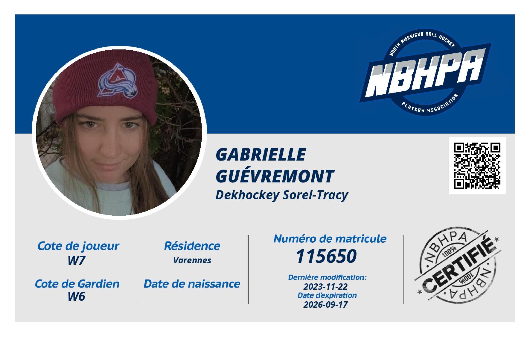 Gabrielle Guévremont