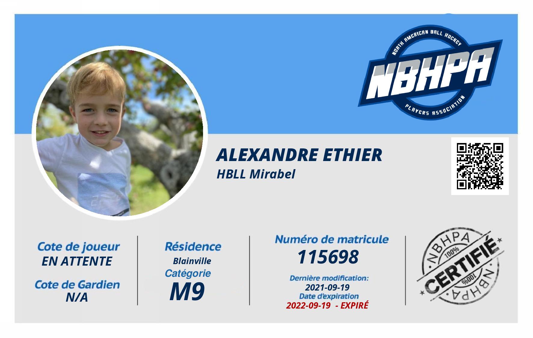 Alexandre Ethier