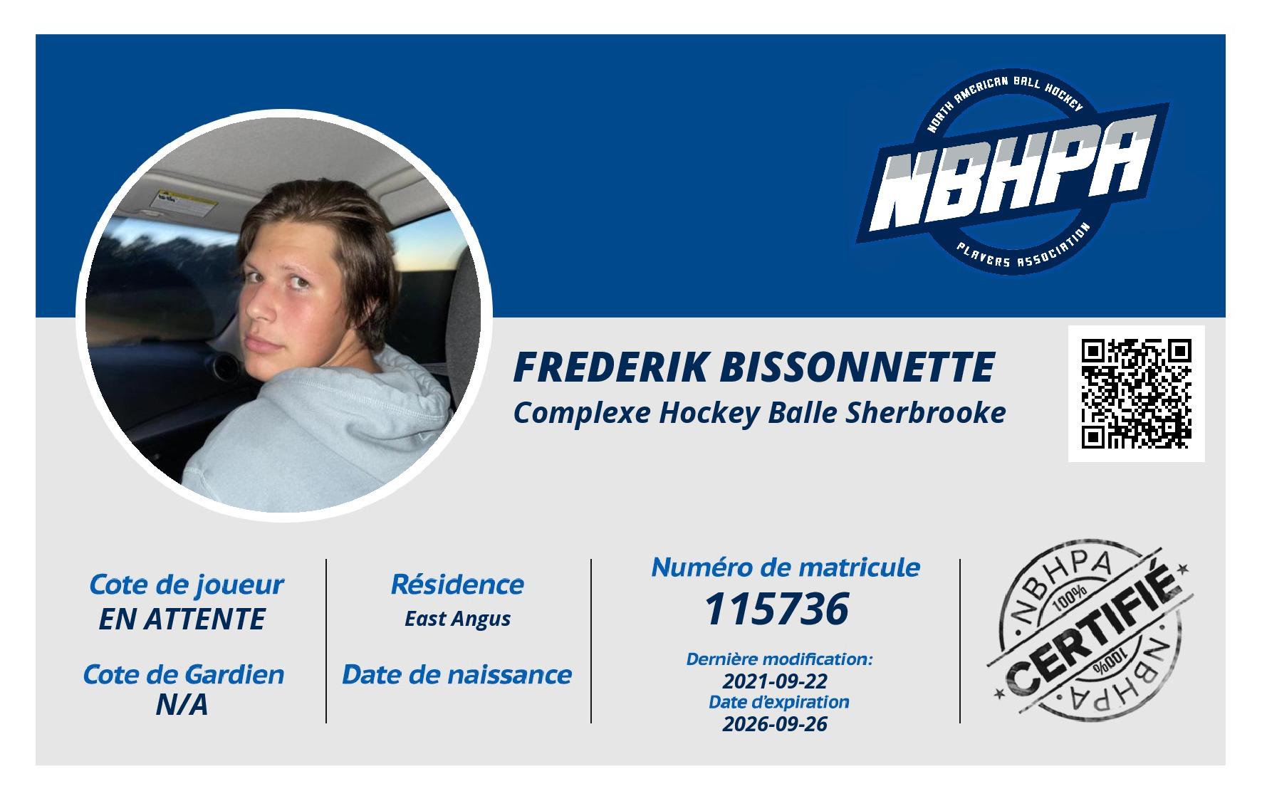 Frederik Bissonnette