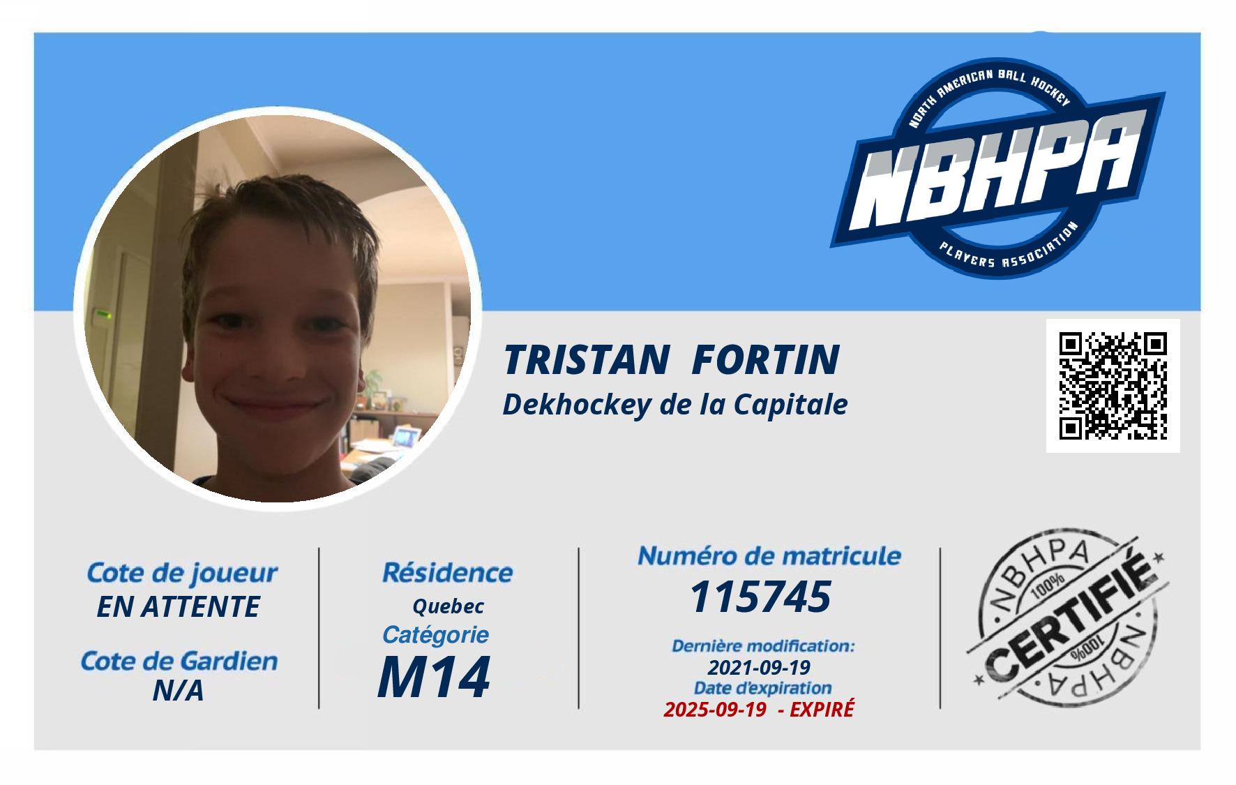 Tristan  Fortin