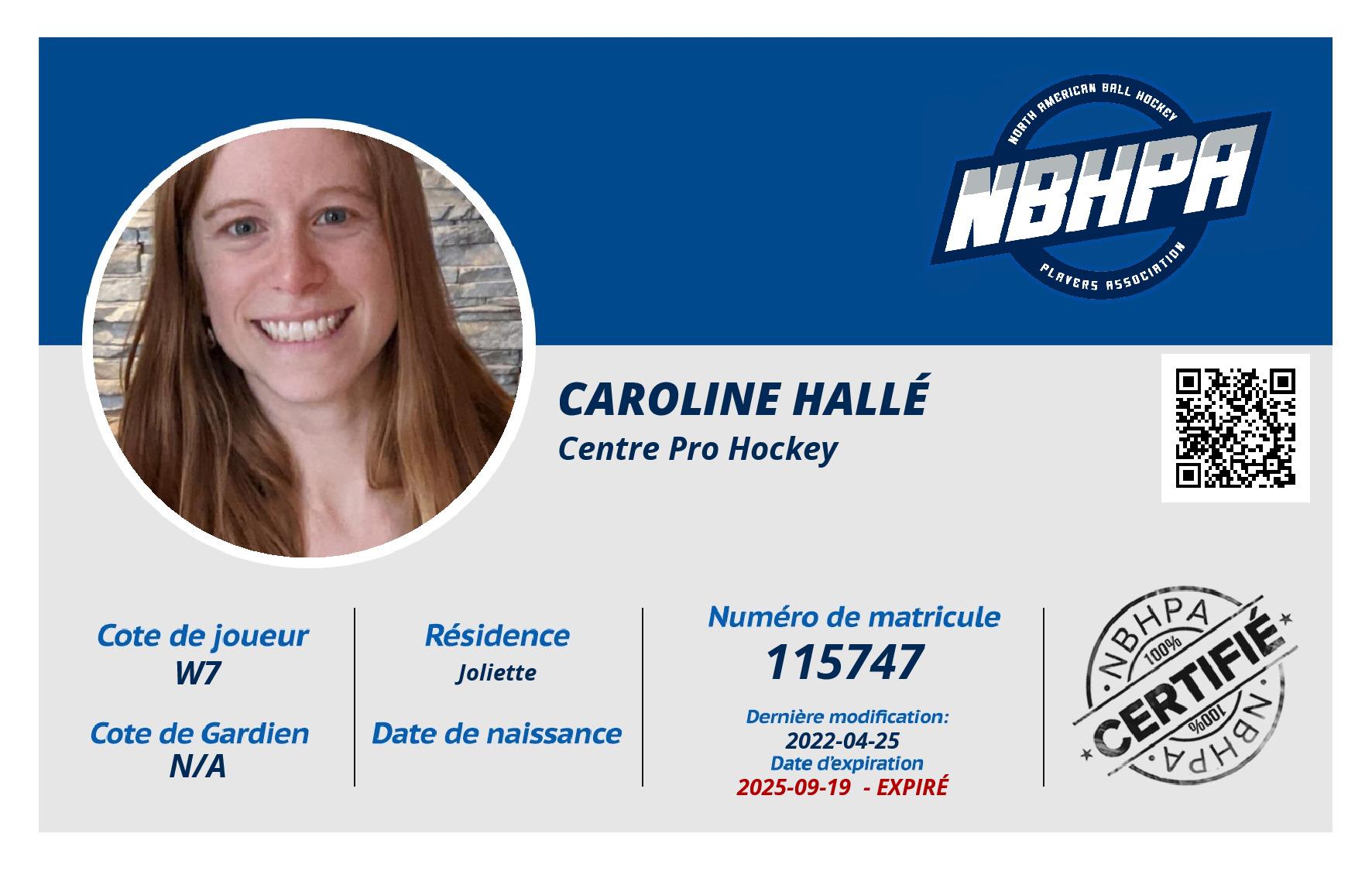Caroline Hallé